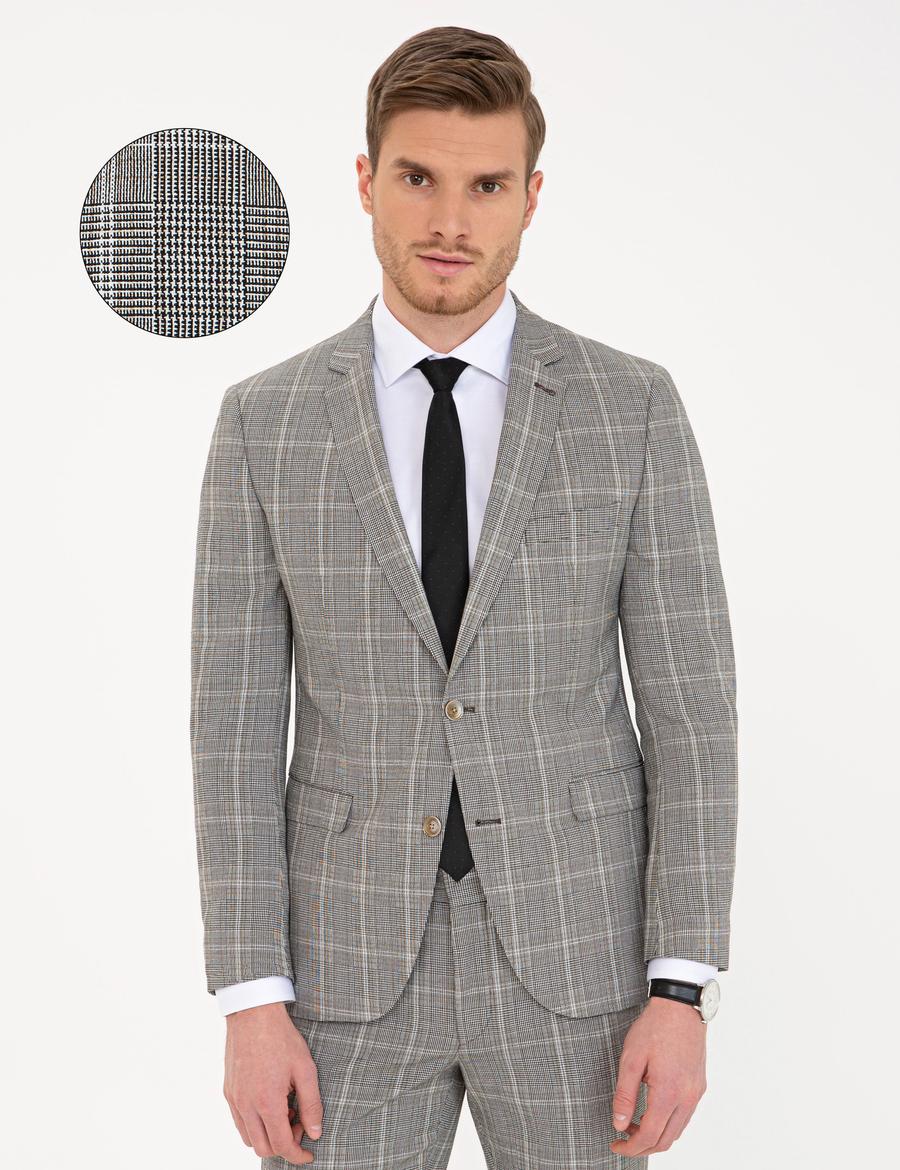 Siyah Ex. Slim Fit Ceket