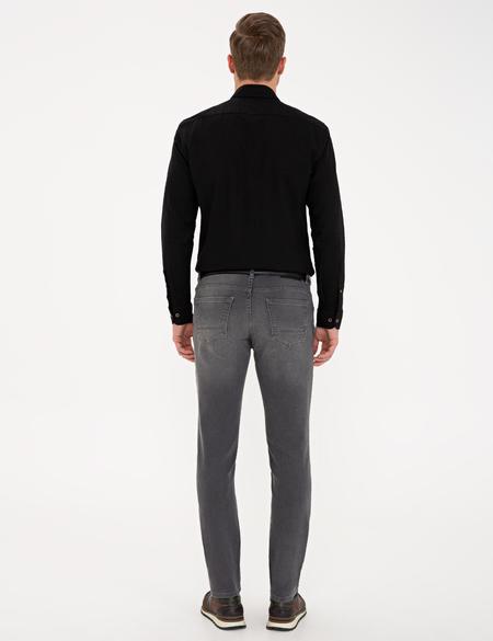 Antrasit Slim Fit Jean Pantolon - 50236127006