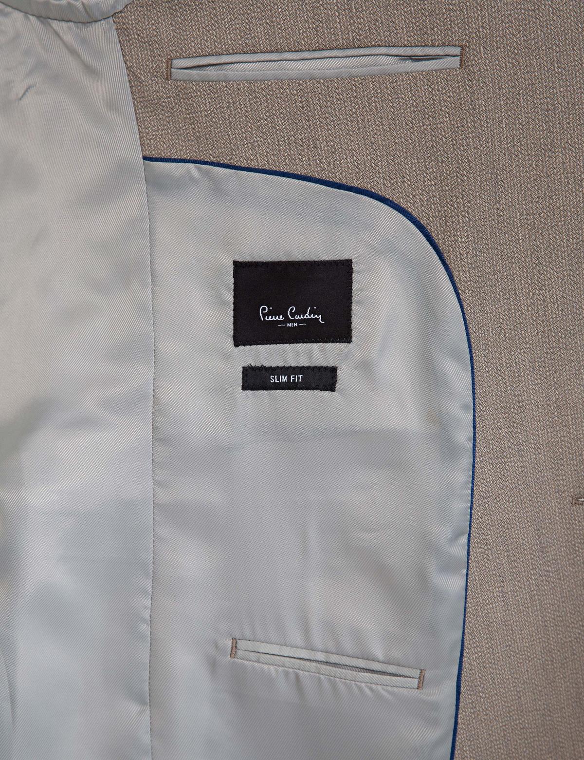 Açık Kahverengi Slim Fit Takım Elbise - 50236093116