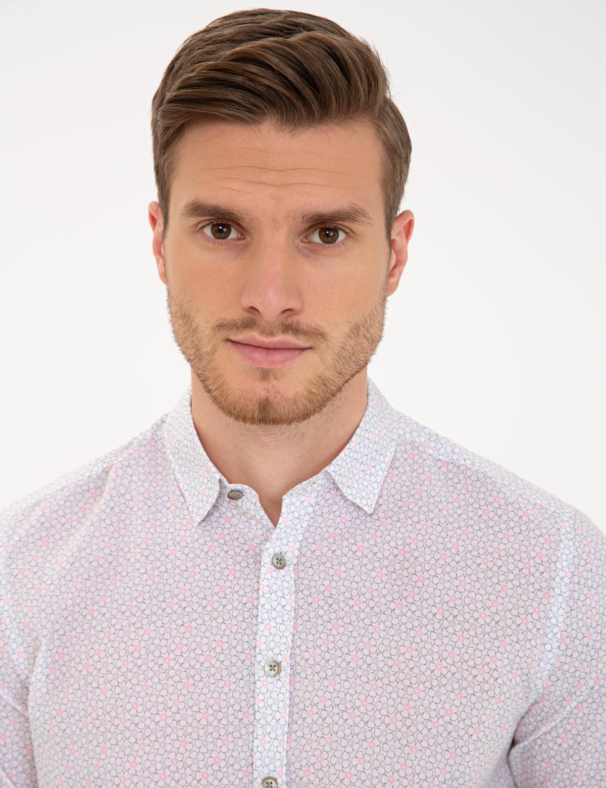 Haki Slim Fit Uzun Kollu Gömlek - 50233048018