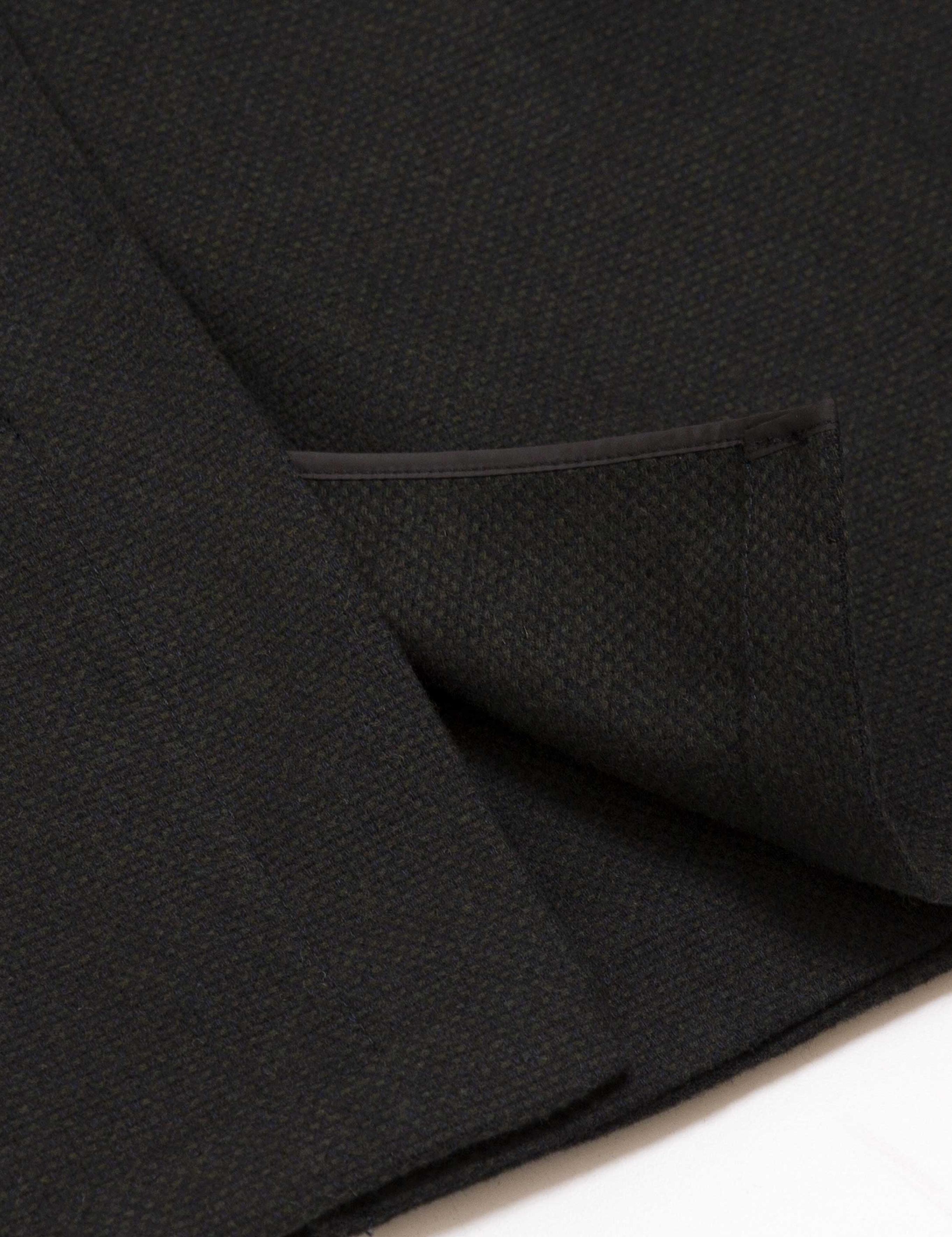 Yeşil Slim Fit Palto