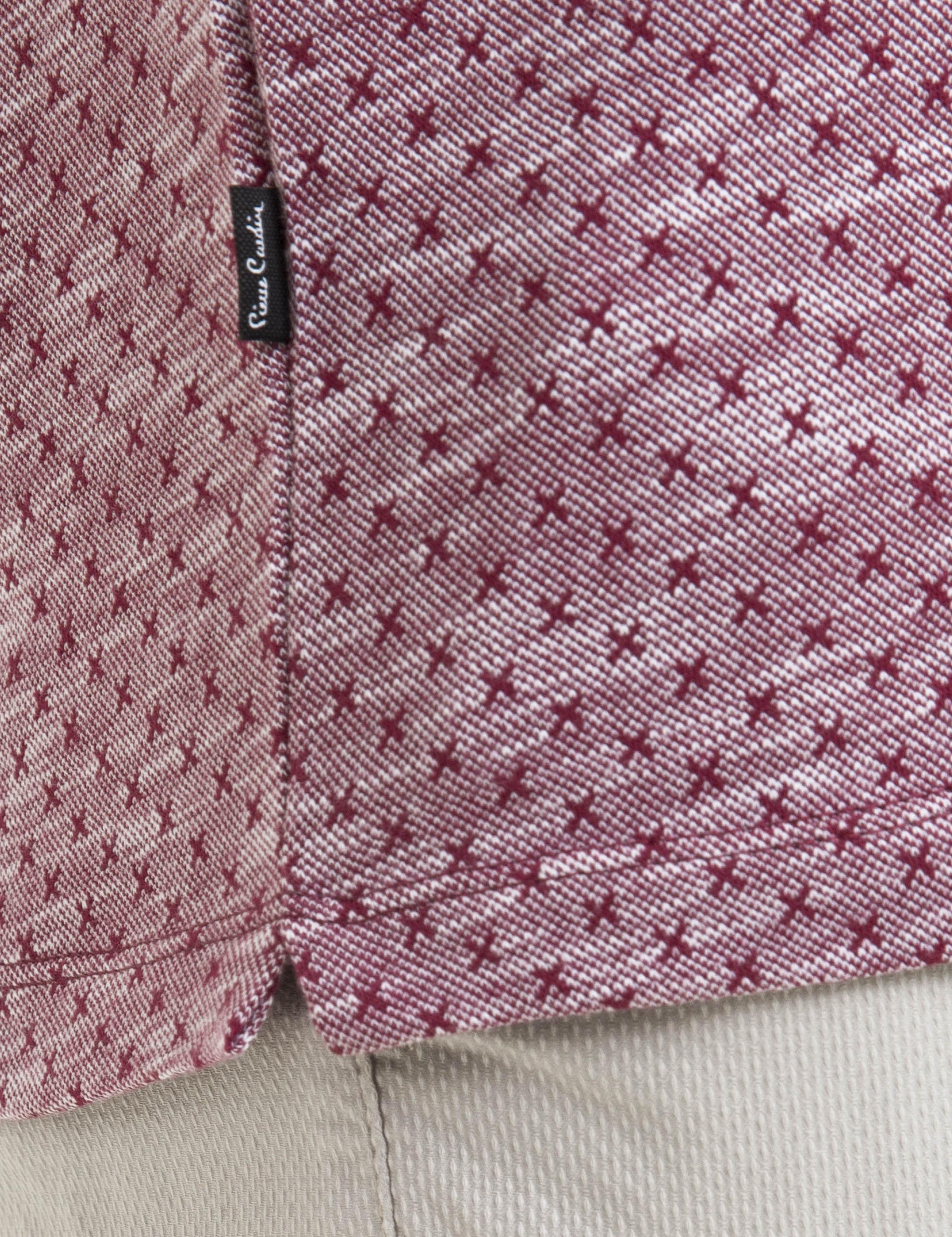 Bordo Slim Fit Polo Yaka Tişört