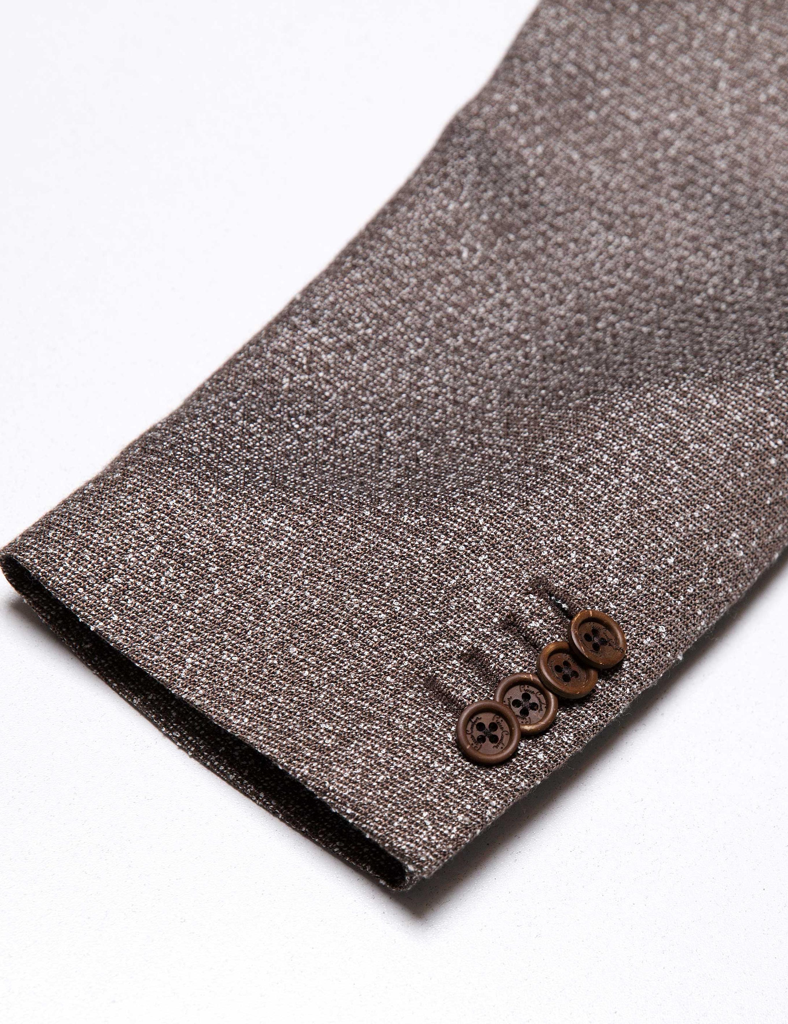 Kahverengi Slim Fit Ceket