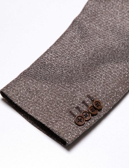 Kahverengi Slim Fit Ceket - 50186183042