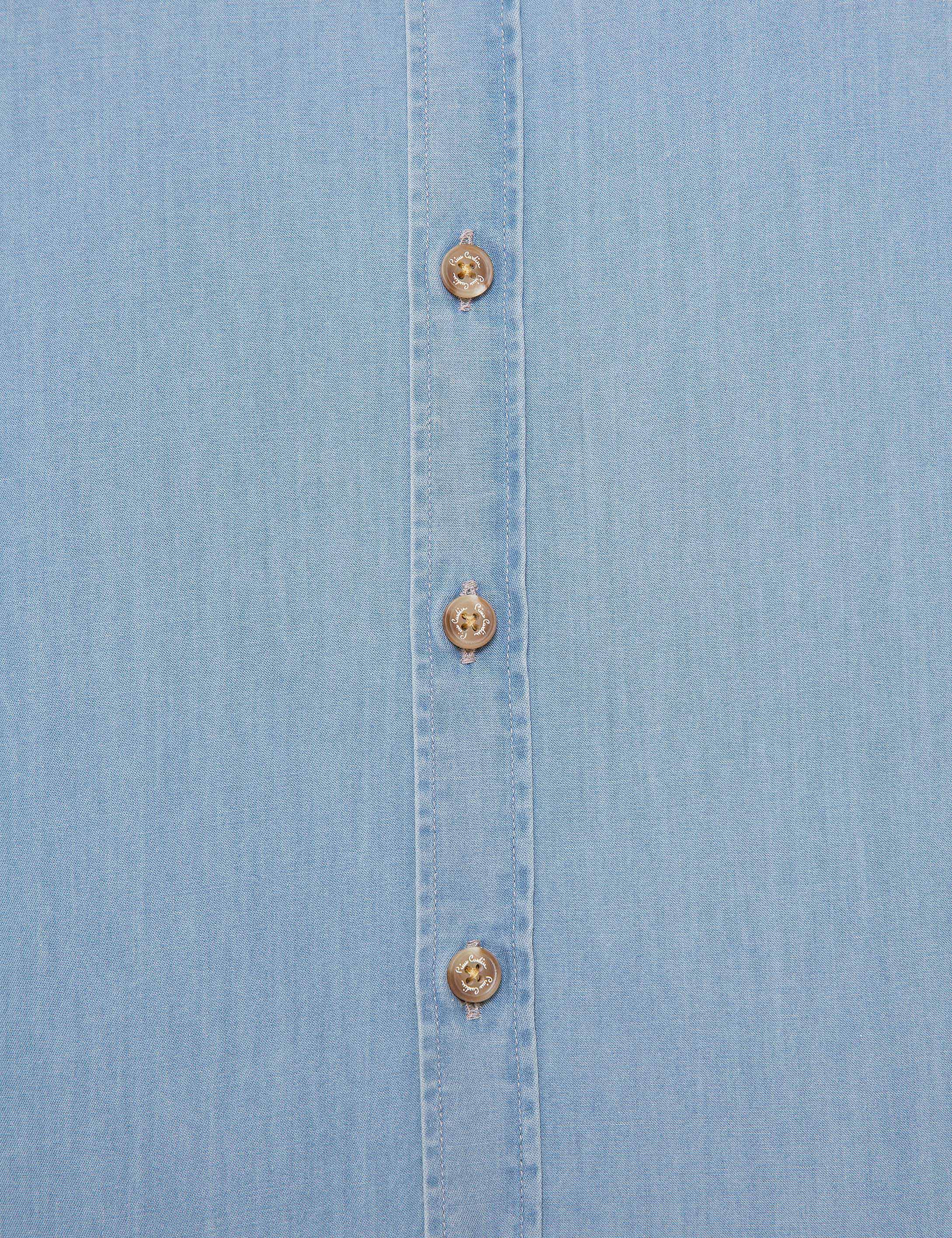 Mavi Slim Fit Kısa Kollu Gömlek