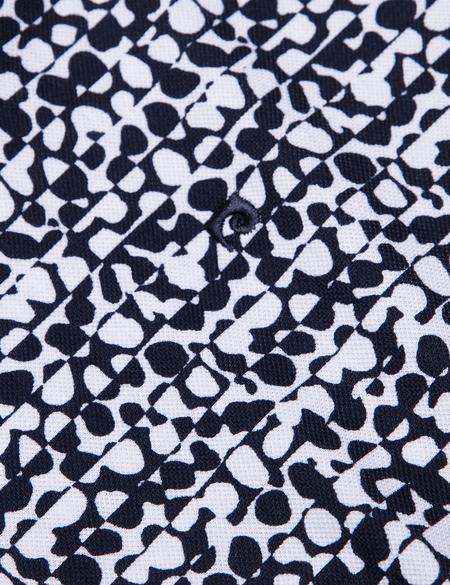 Lacivert Slim Fit T-Shirt - 50185848002