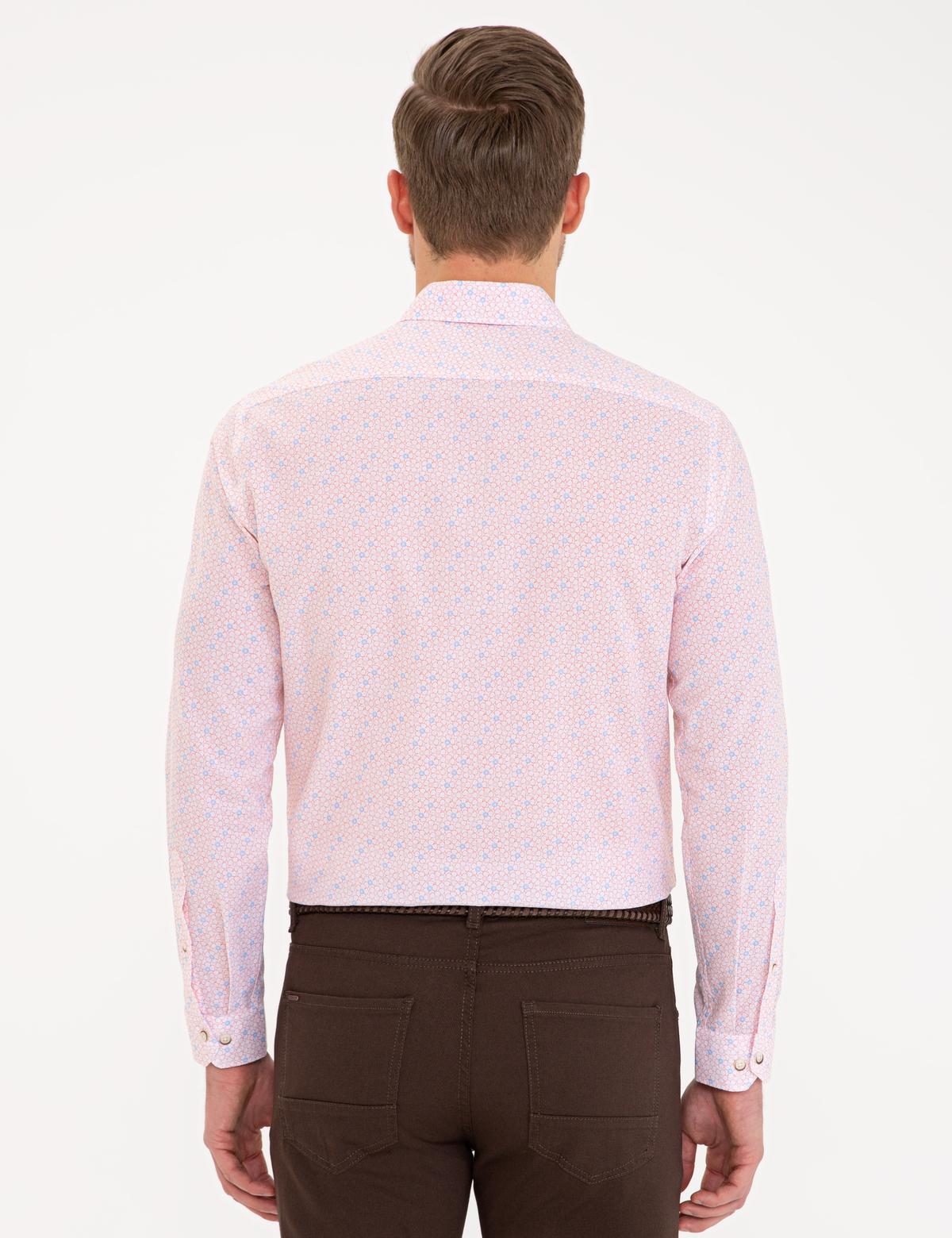 Turuncu Slim Fit Gömlek - 50233048002