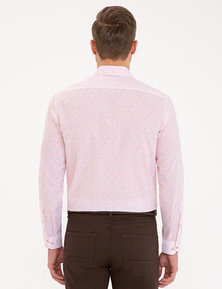 Turuncu Slim Fit Gömlek - 50233048002