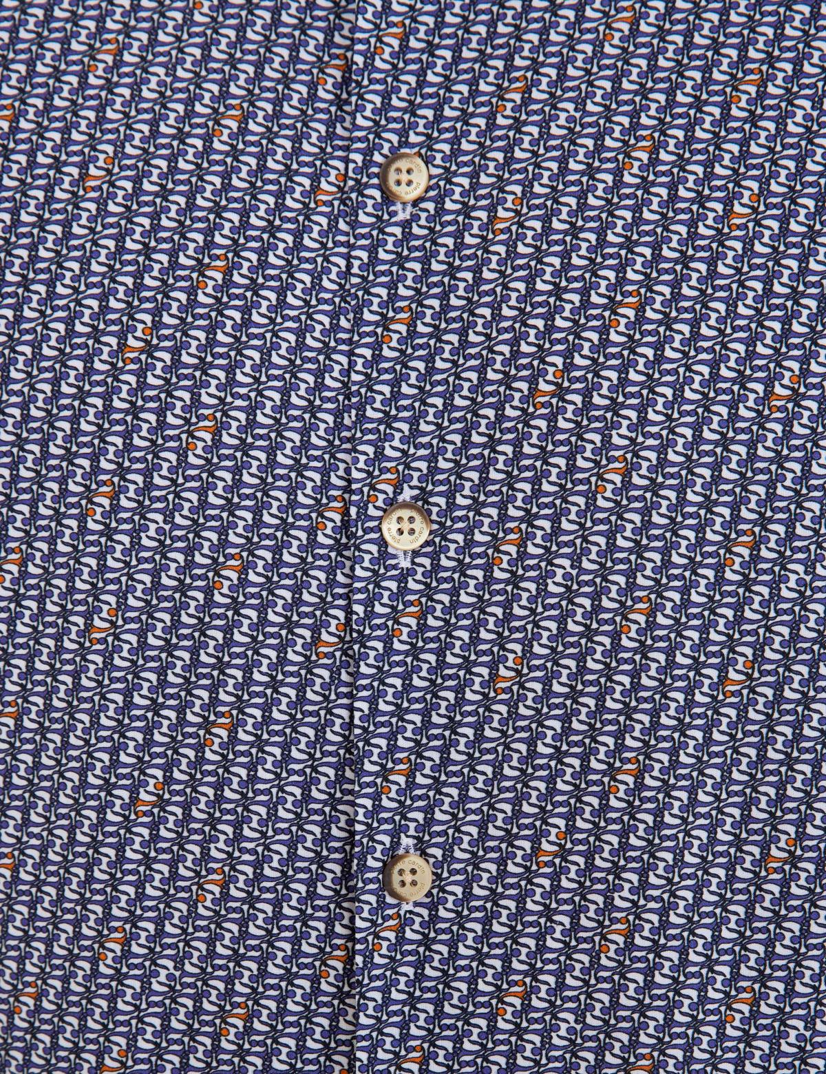 Lacivert Slim Fit Uzun Kollu Gömlek - 50233046001