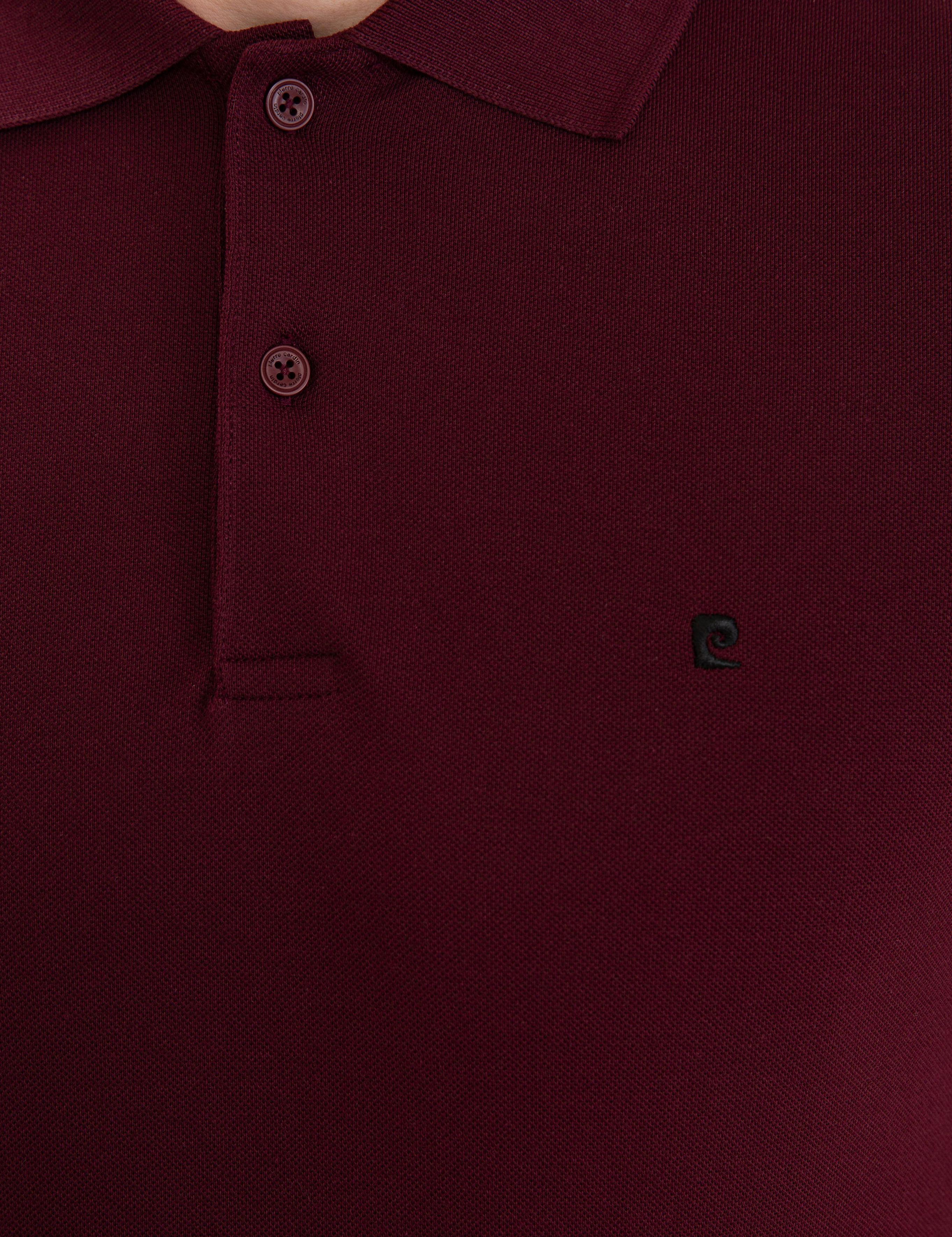 Bordo Slim Fit Basic Polo Yaka T-Shirt
