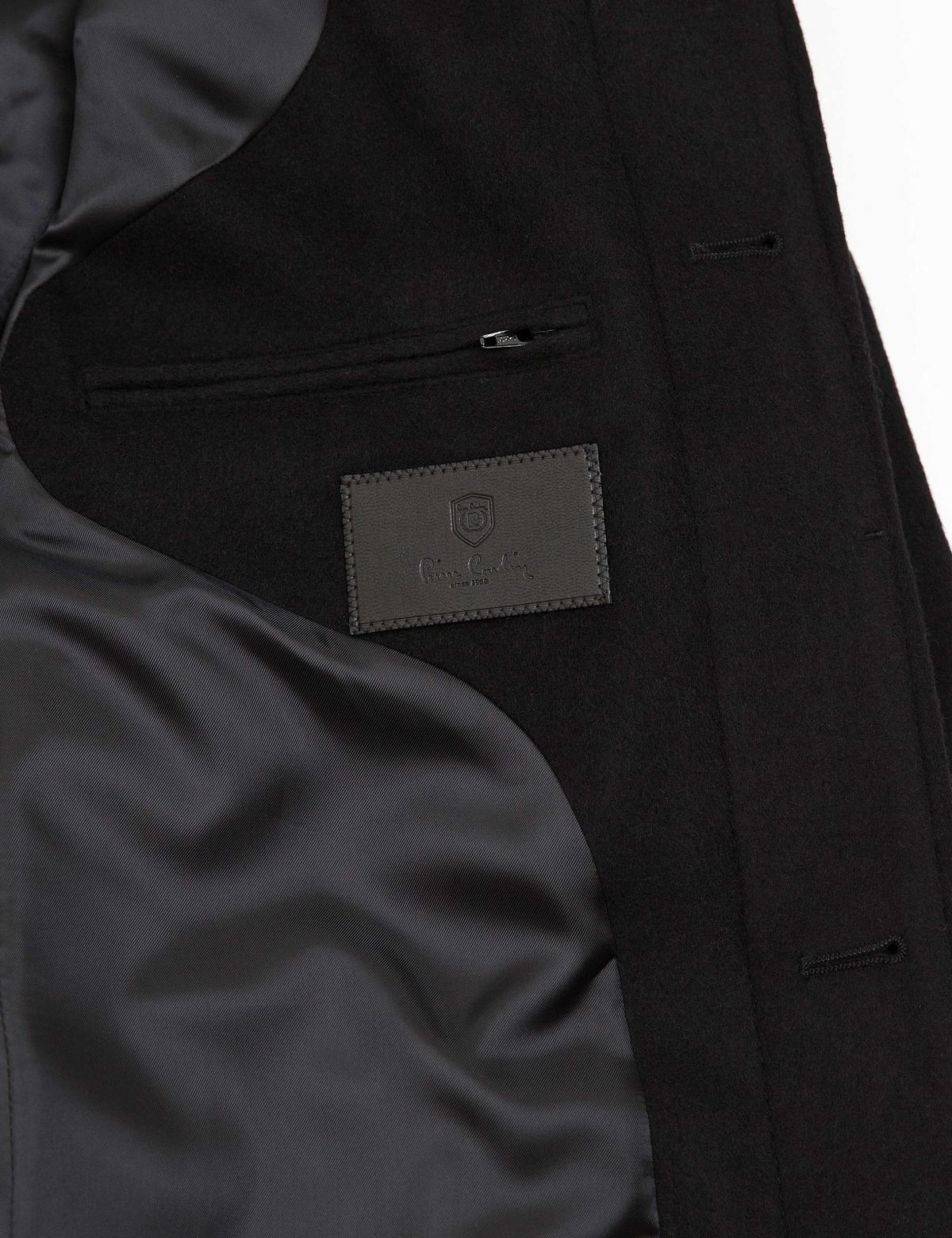 Siyah Slim Fit Palto - 50175685028