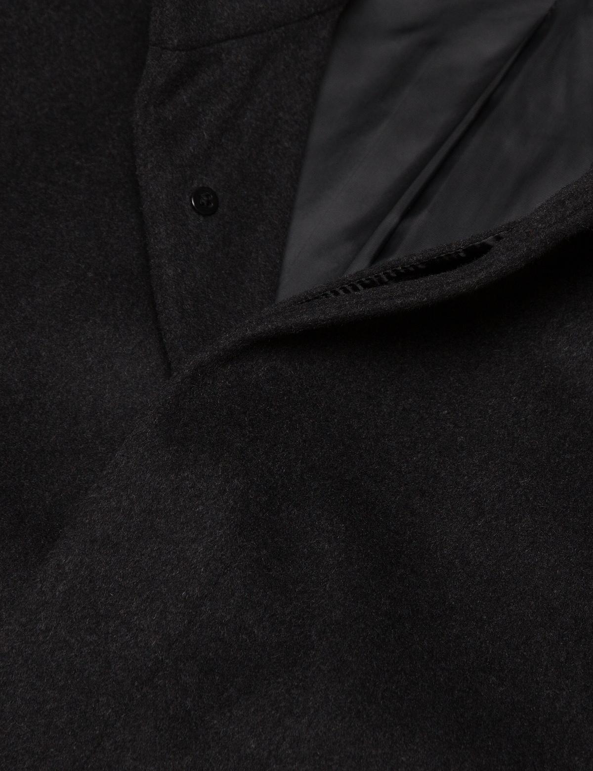 Antrasit Slim Fit Palto - 50175685046