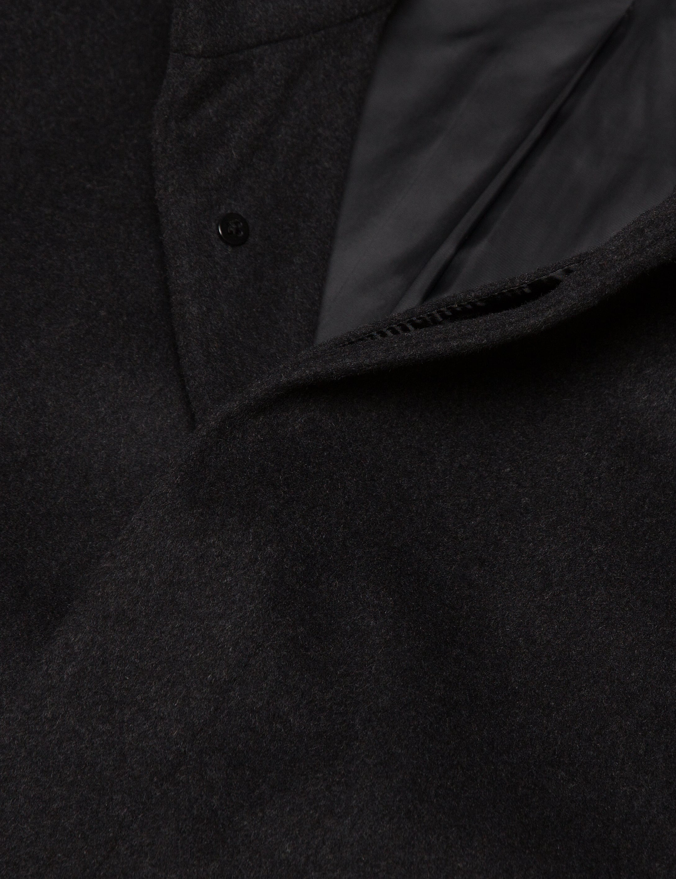 Antrasit Slim Fit Palto