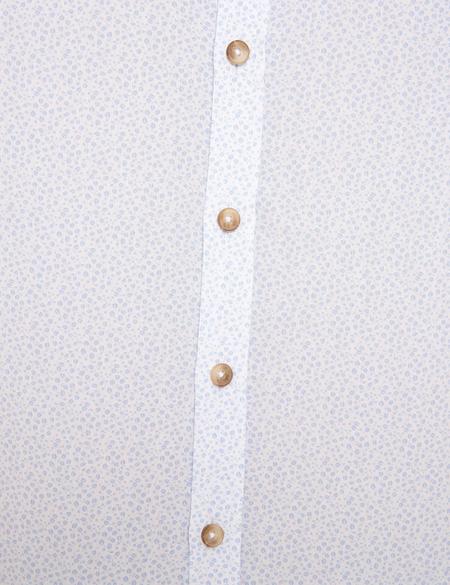 Açık Mavi Slim Fit Kısa Kollu Gömlek - 50180177001