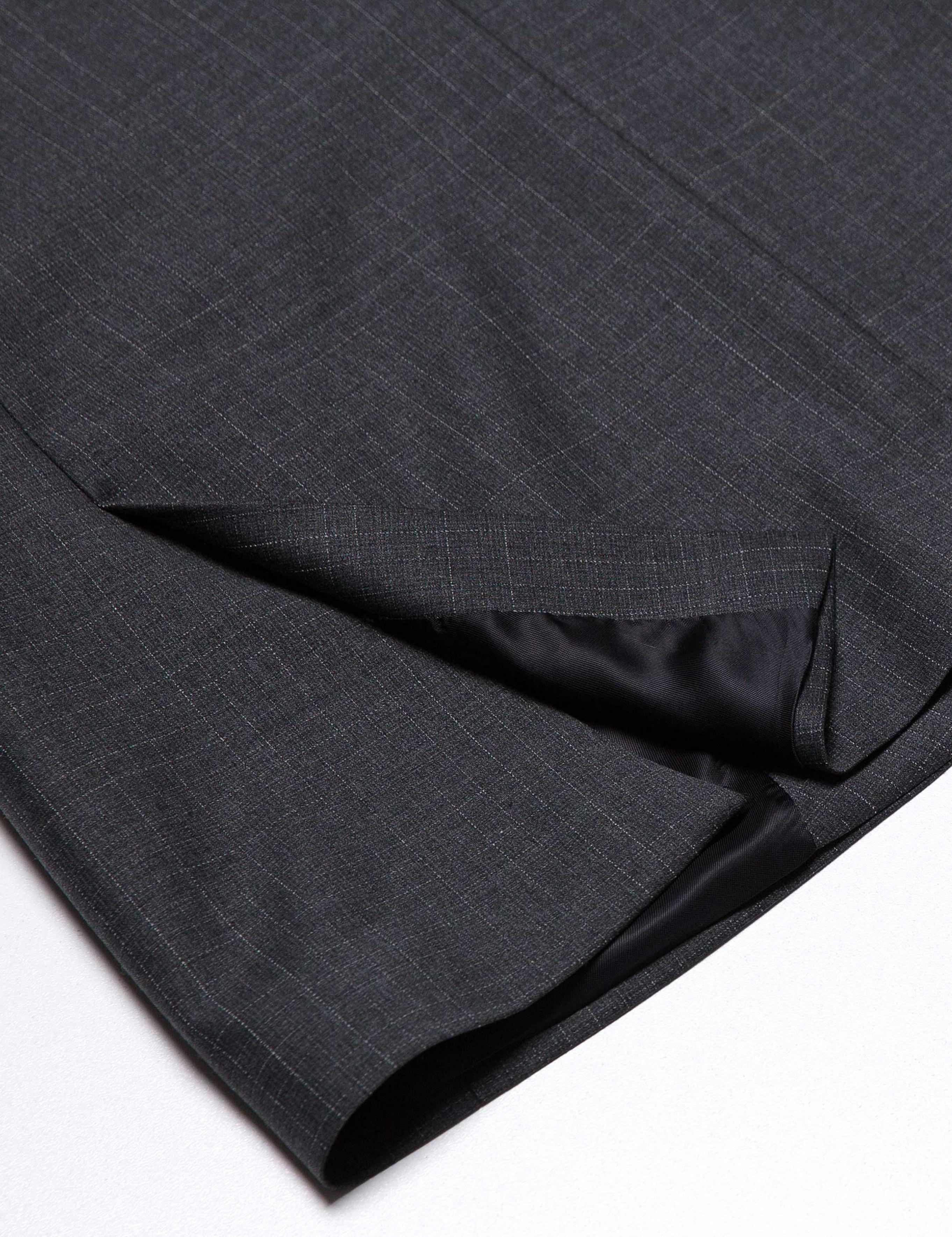 Antrasıt Slim Fit Takım Elbise