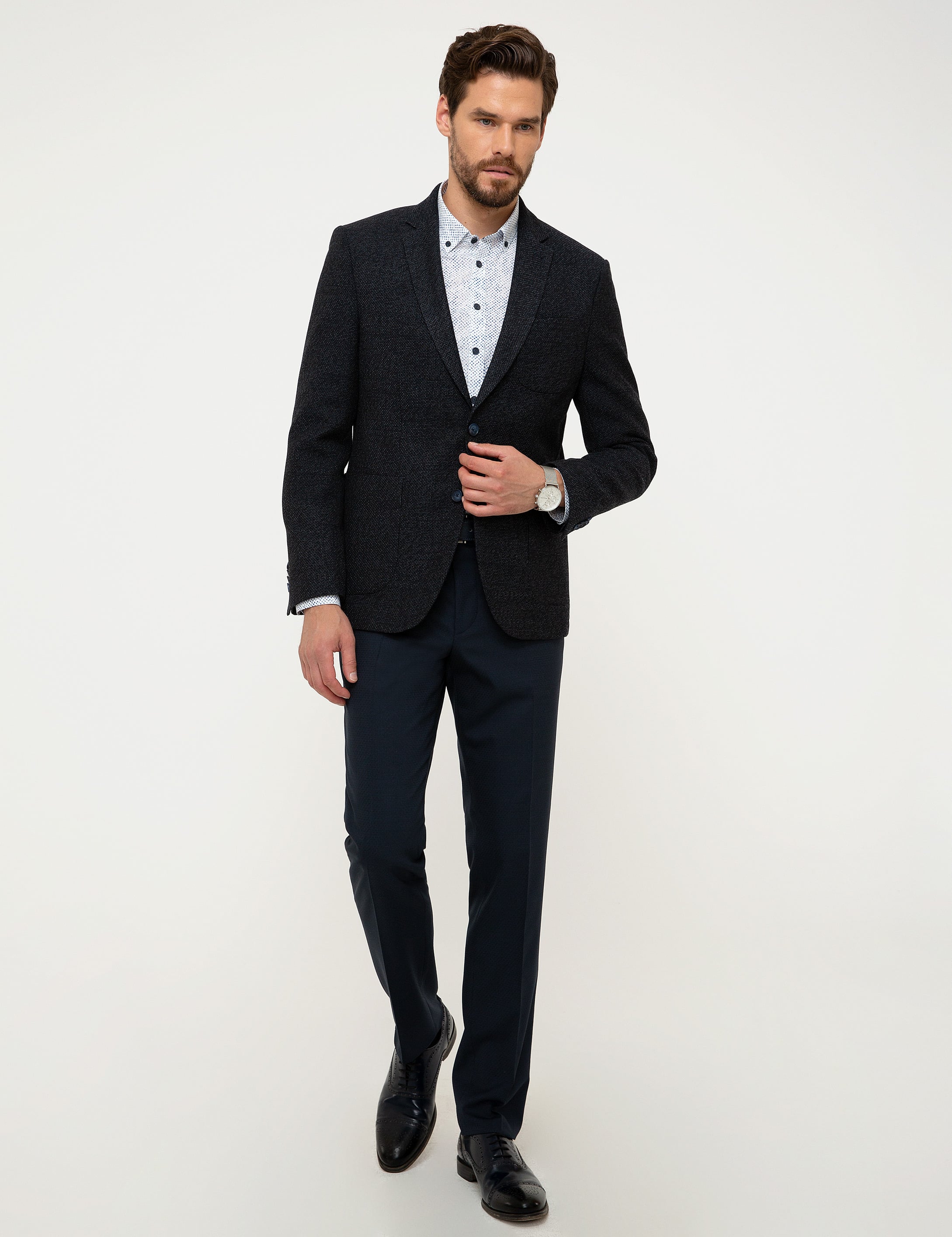 Lacivert Slim Ceket