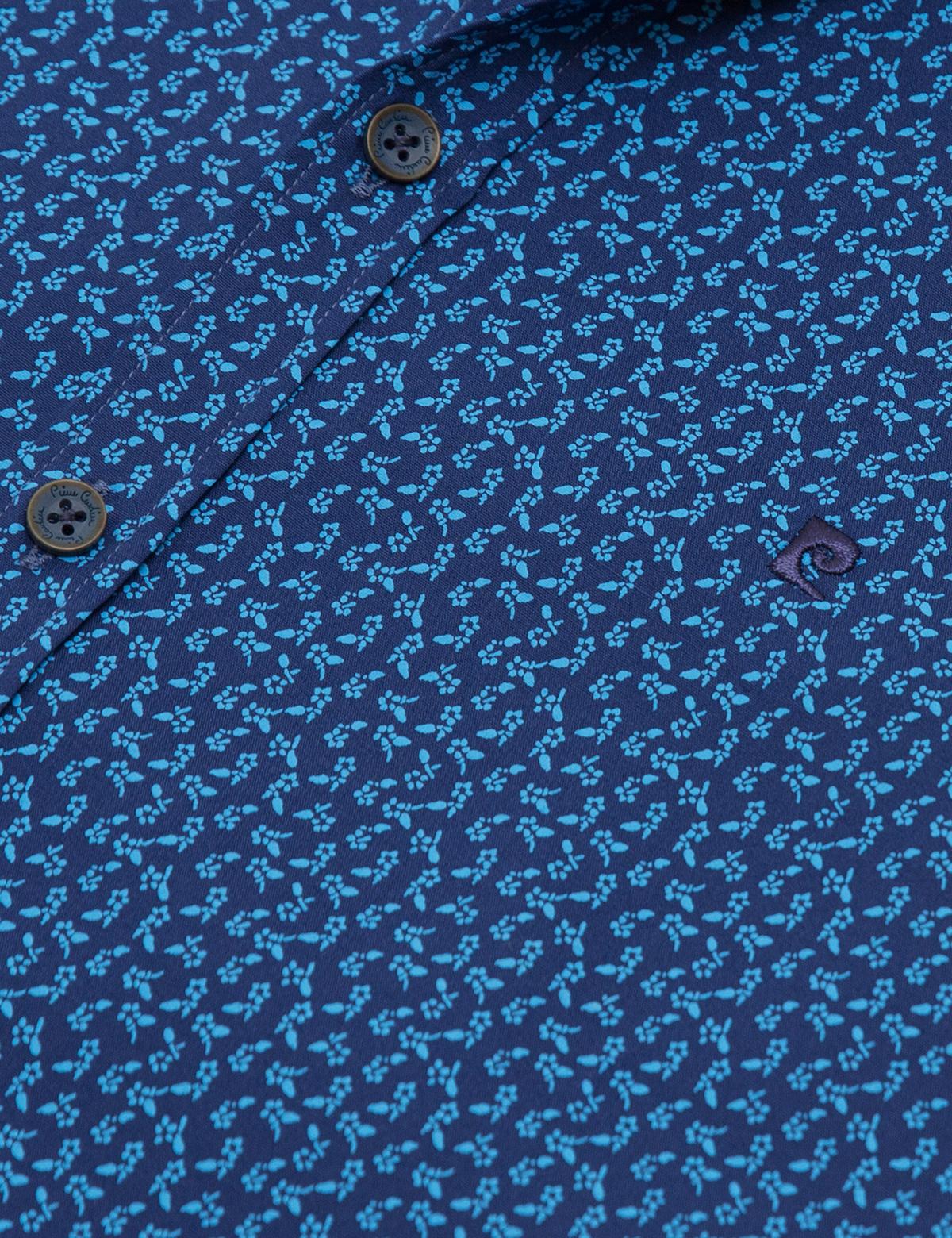 LACIVERT GOMLEK UZUNKOL - 50185691006