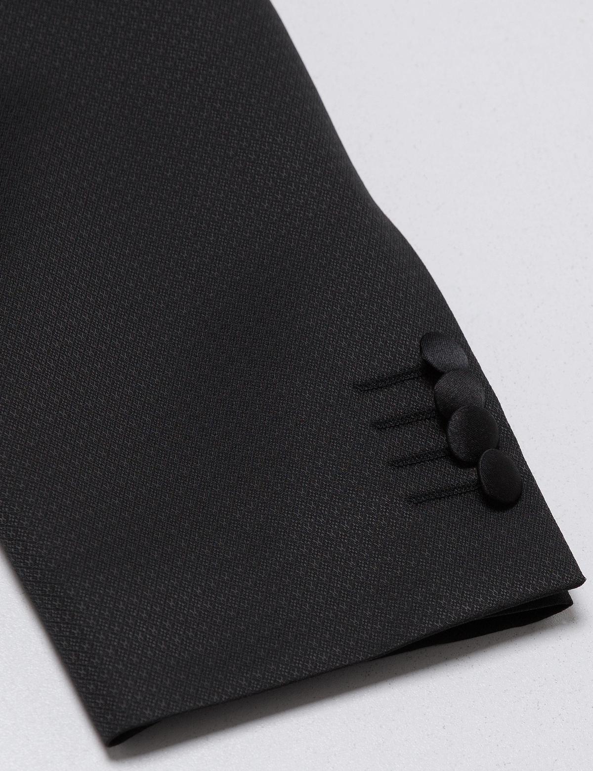 Siyah Yelekli Damatlık Smokin - 50185630011