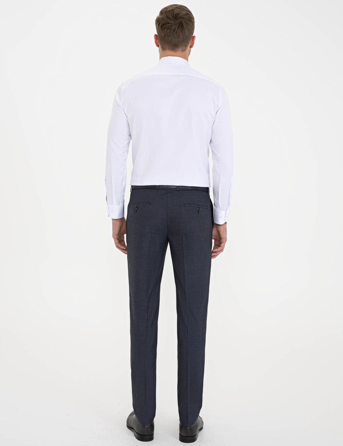 Siyah Ex. Slim Fit Kumaş Pantolon - 50236546006