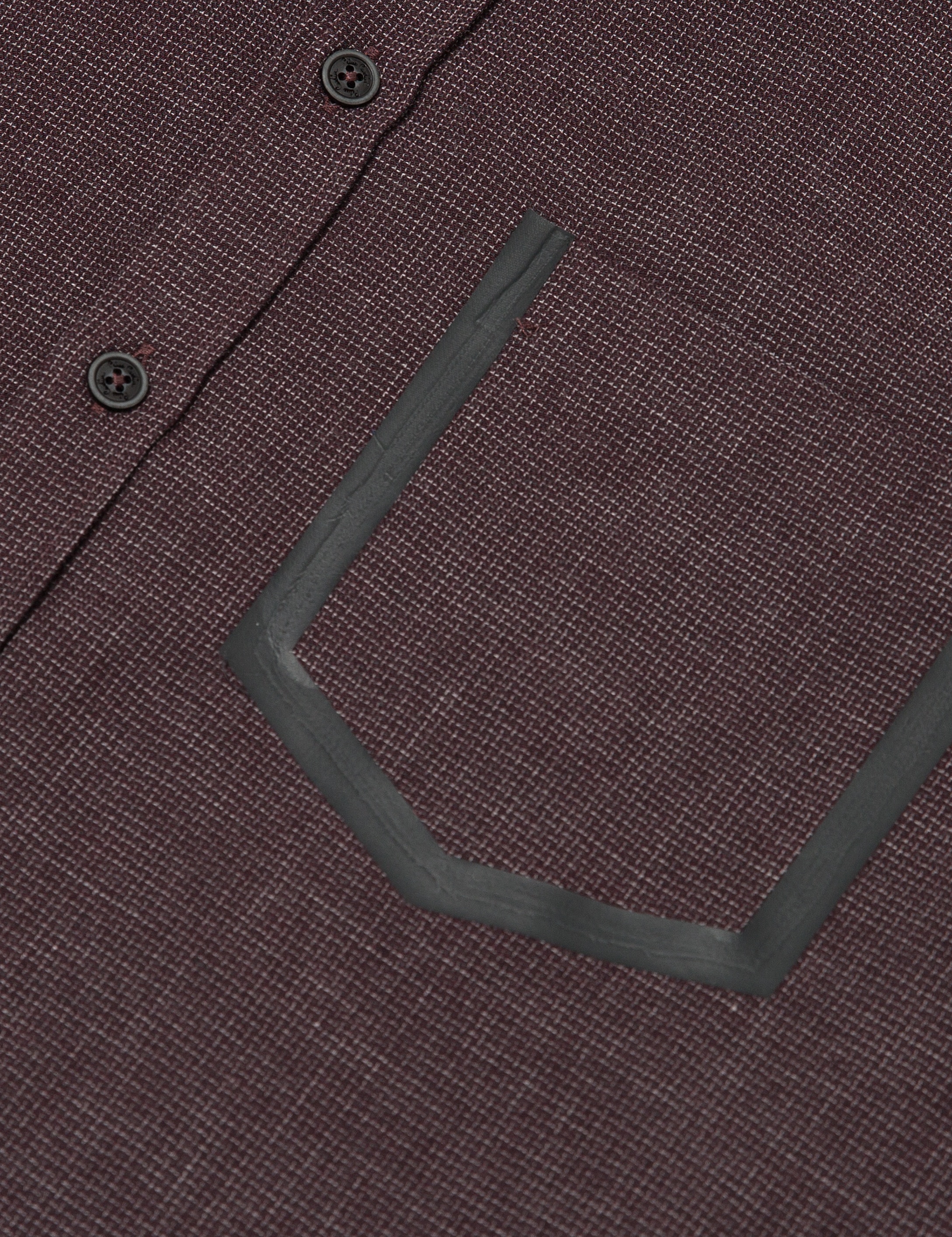 Slim Bordo Gömlek - 50174737001