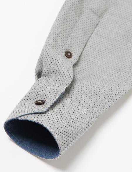 Slim Gri Gömlek - 50174741008