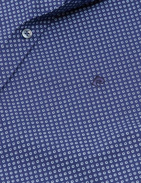 Slim Lacivert Gömlek - 50186440001