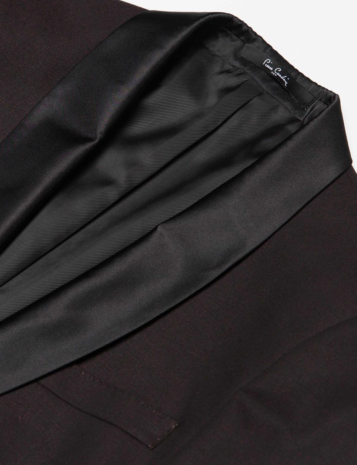 Bordo Damatlık Smokin - 50177947107