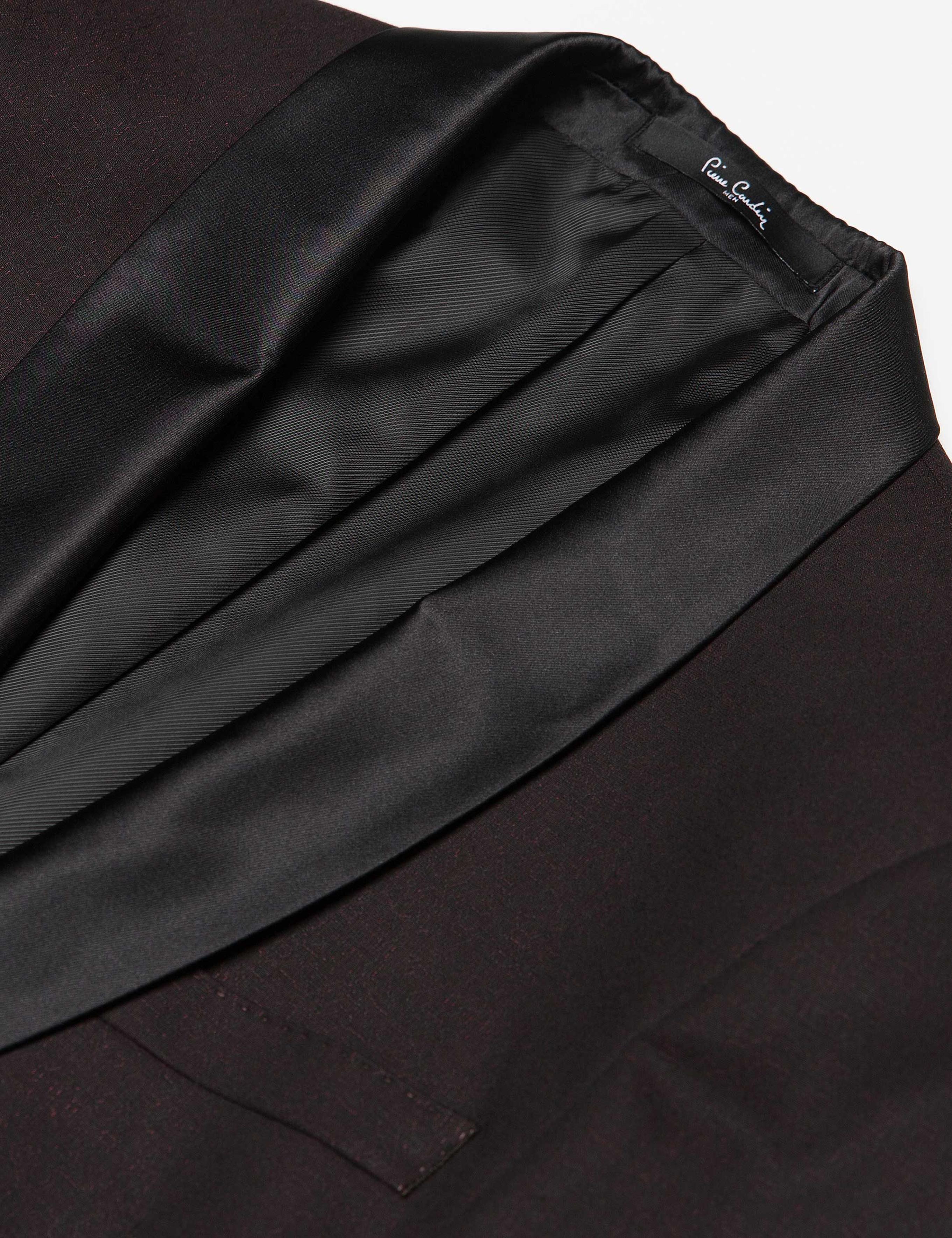 Bordo Damatlık Smokin