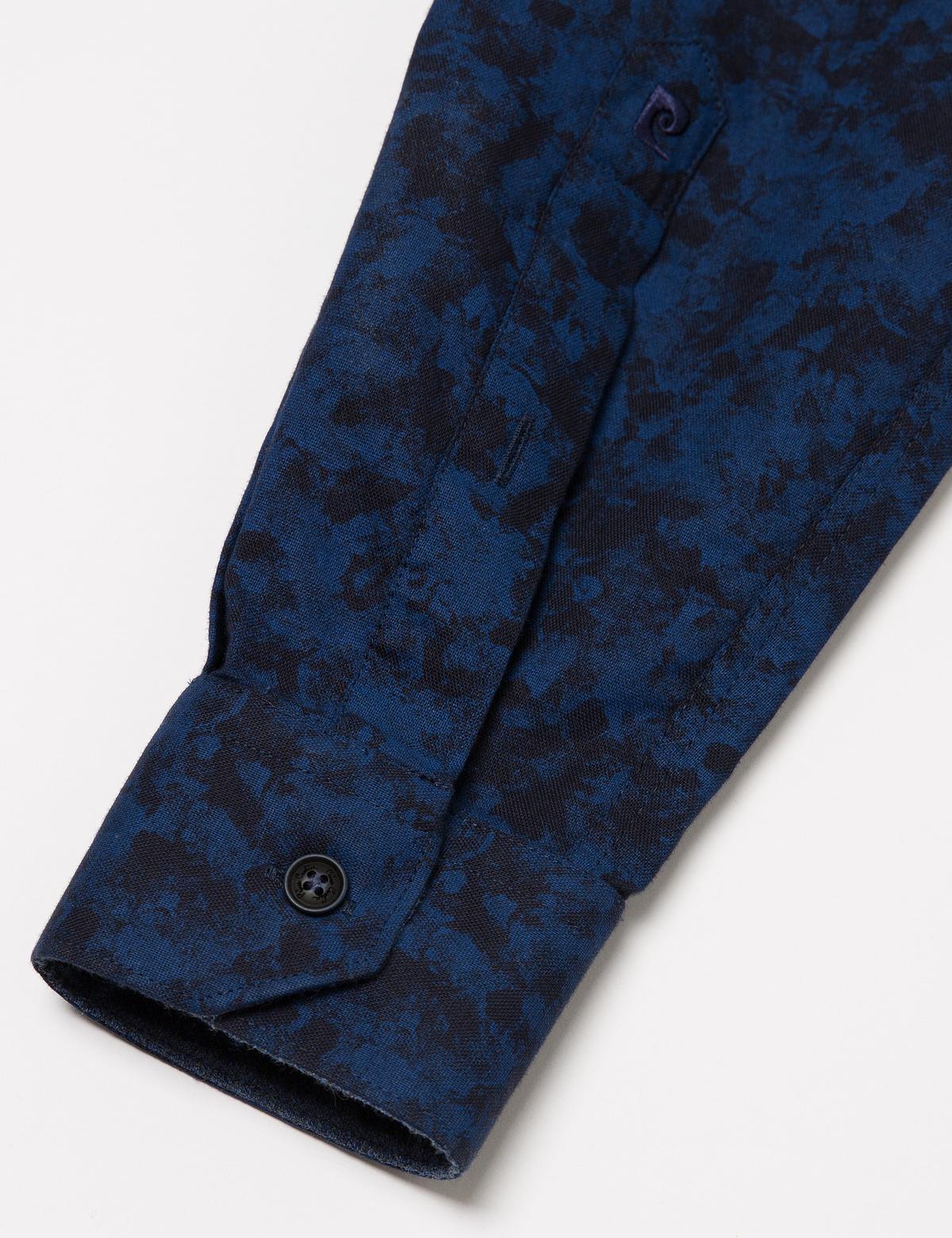 Lacivert Slim Fit Gömlek - 50178957019