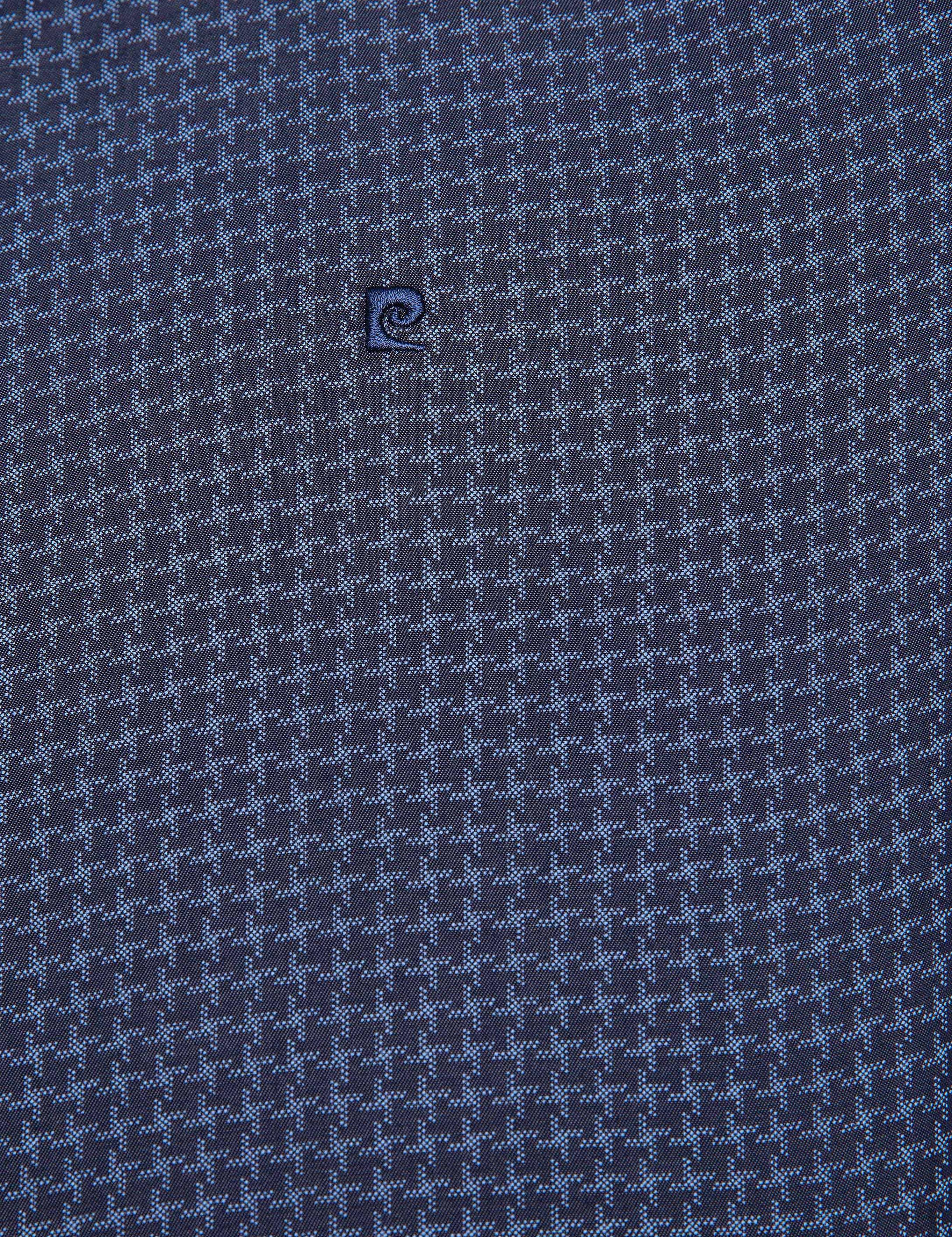 Slim Lacivert Gömlek