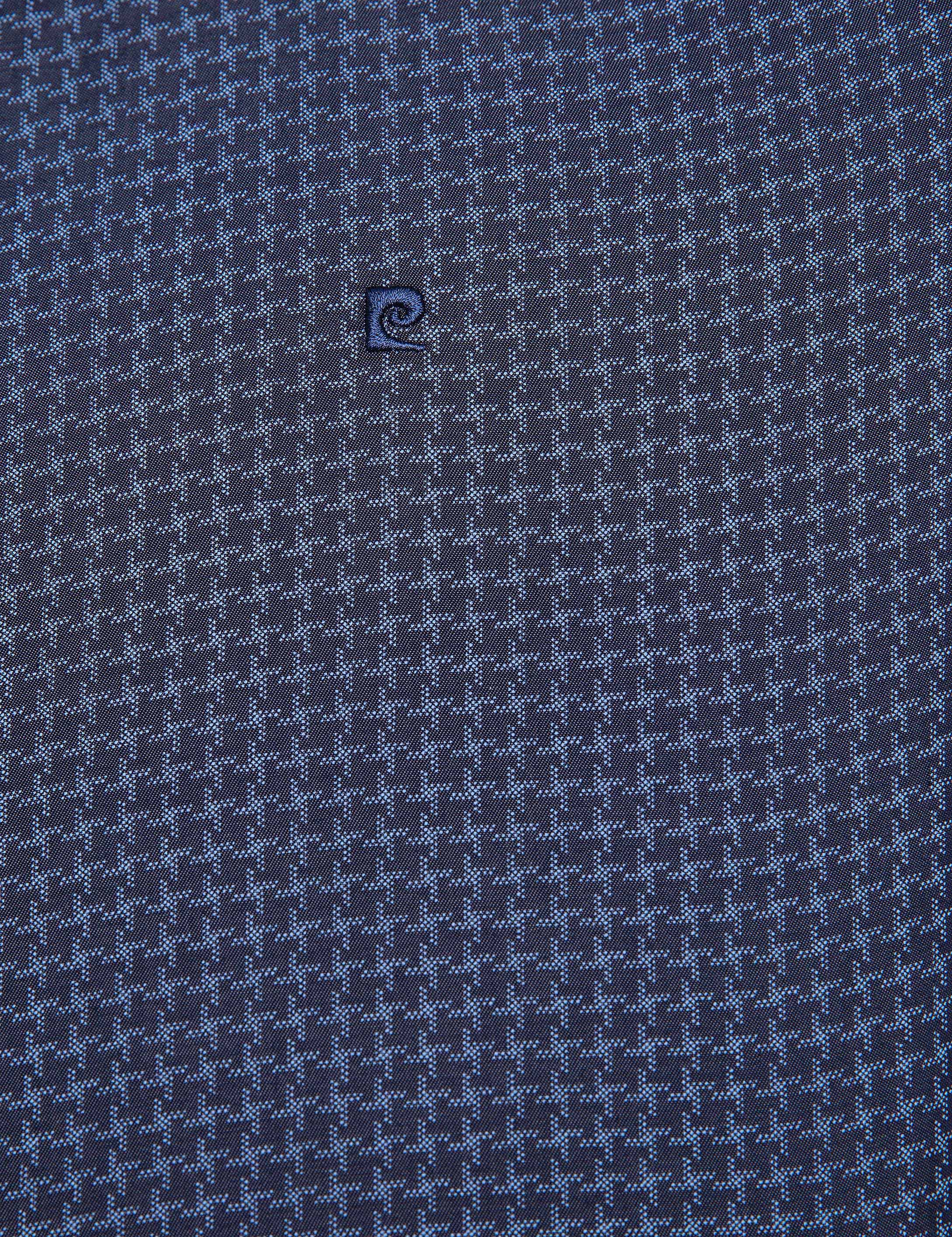 Slim Lacivert Gömlek - Image 5