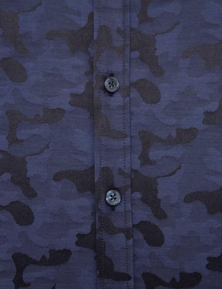 Slim Lacivert Gömlek - 50187974017