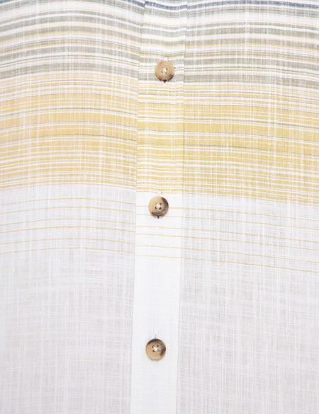 Yeşil Slim Fit Kısa Kollu Gömlek - 50188496025