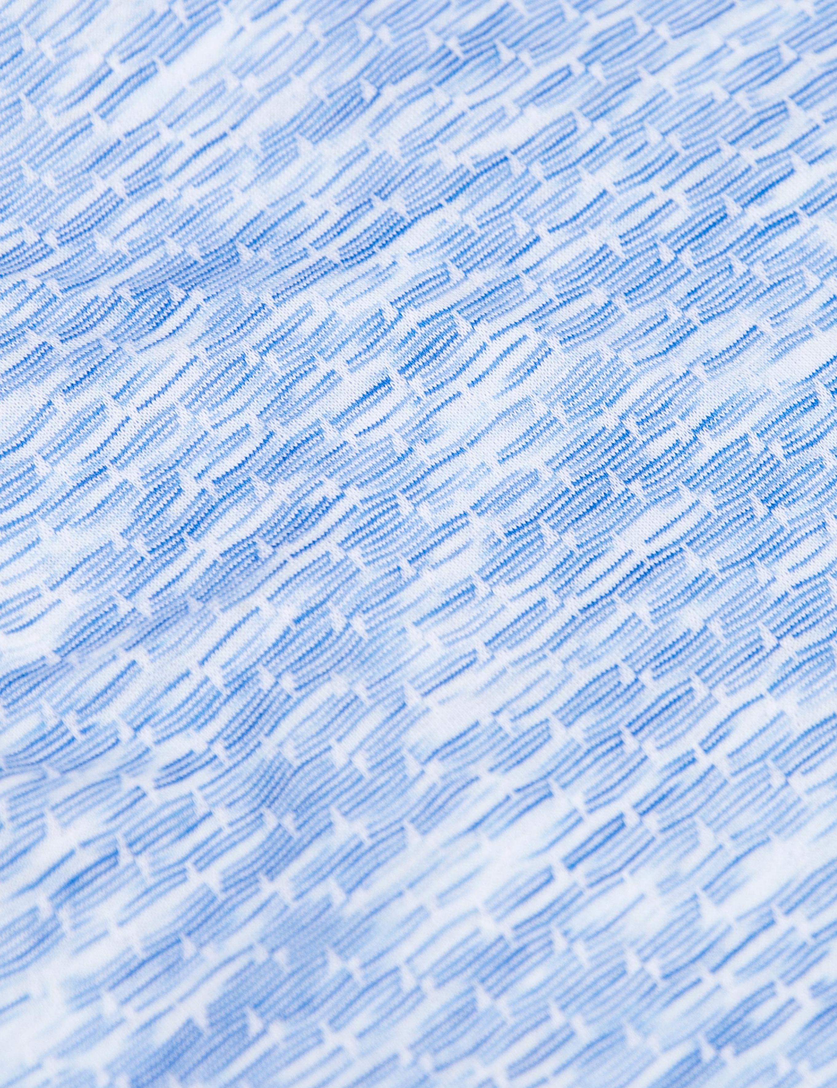 Açık Mavi Slim Fit Tişört