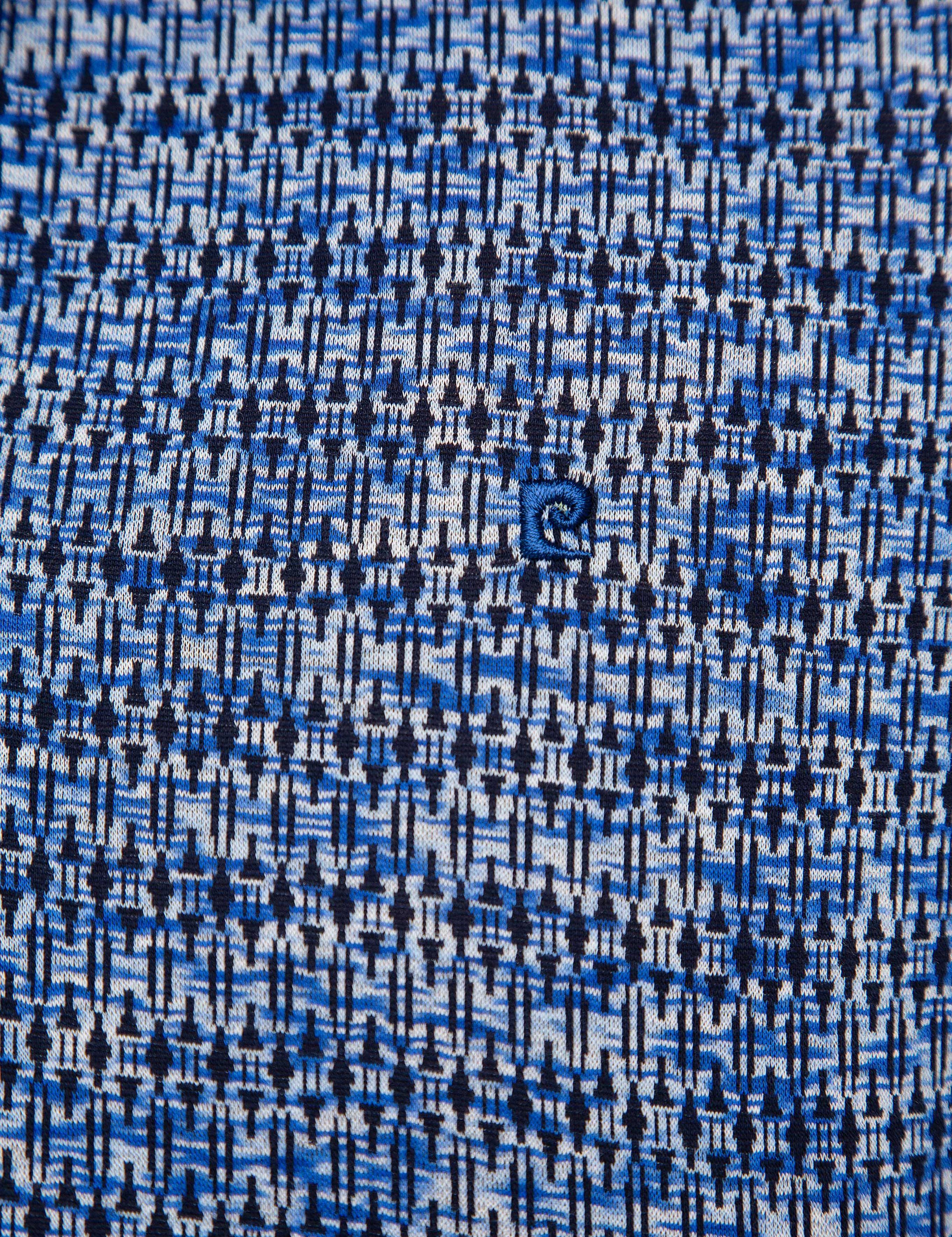 Lacivert Slim Fit Polo Yaka T-Shirt