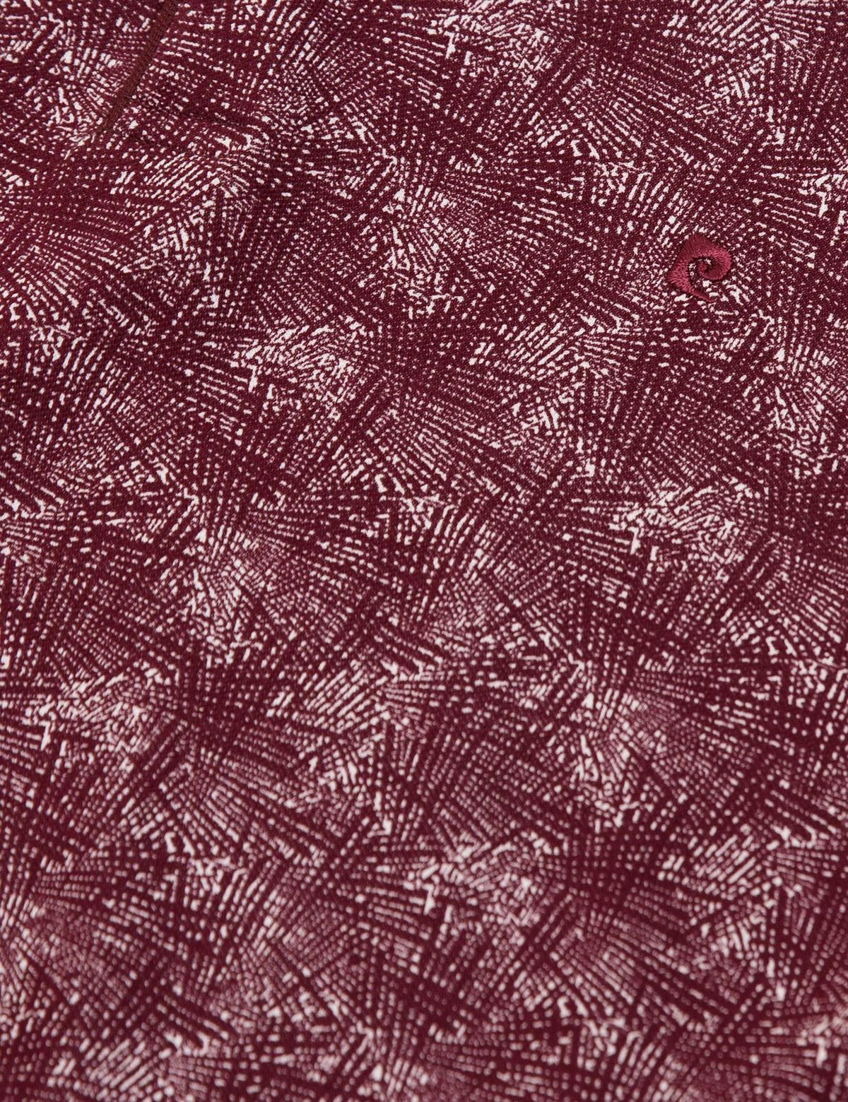 Bordo Slim Fit Polo Yaka T-Shirt - 50187658026