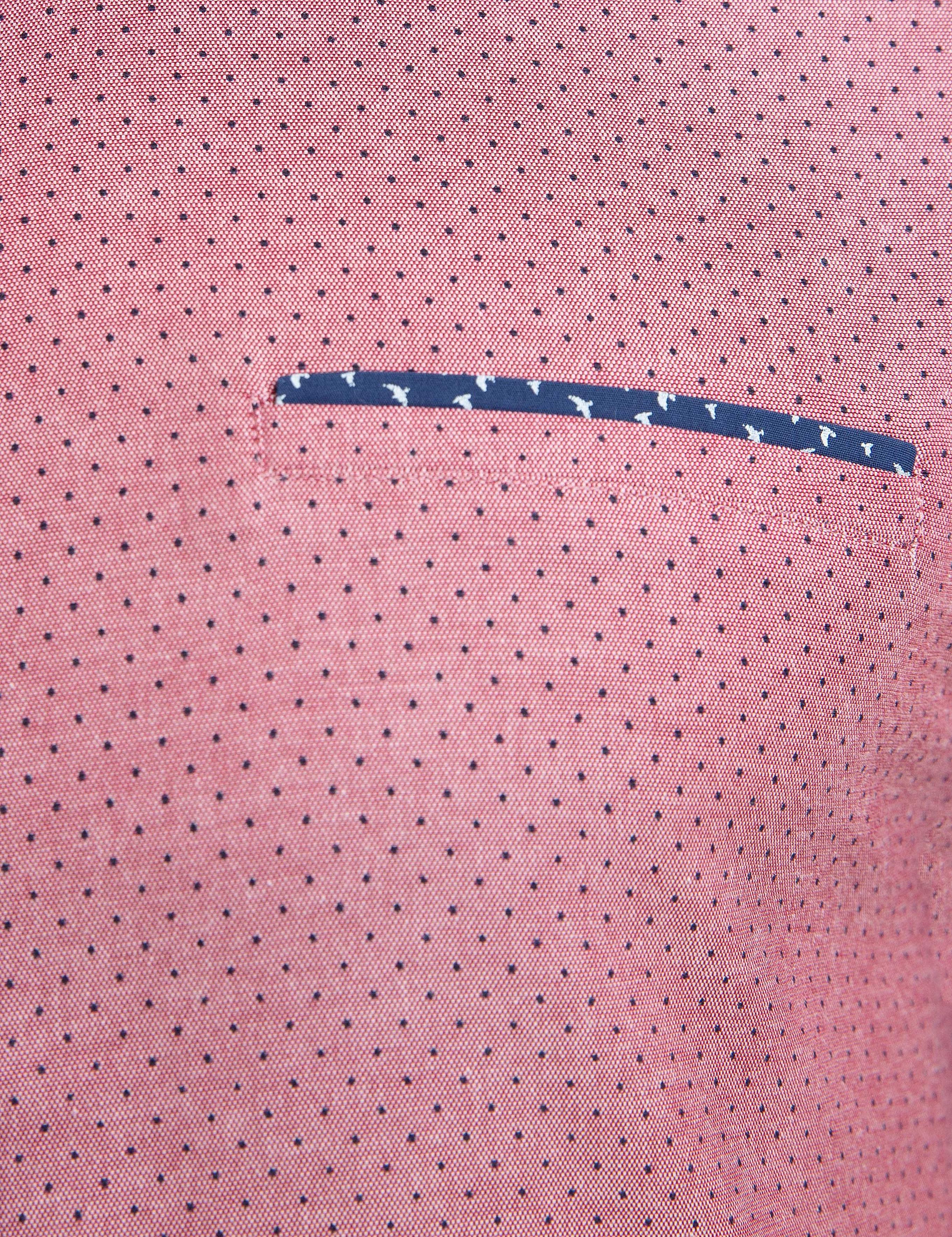 Bordo Slim Fit Gömlek