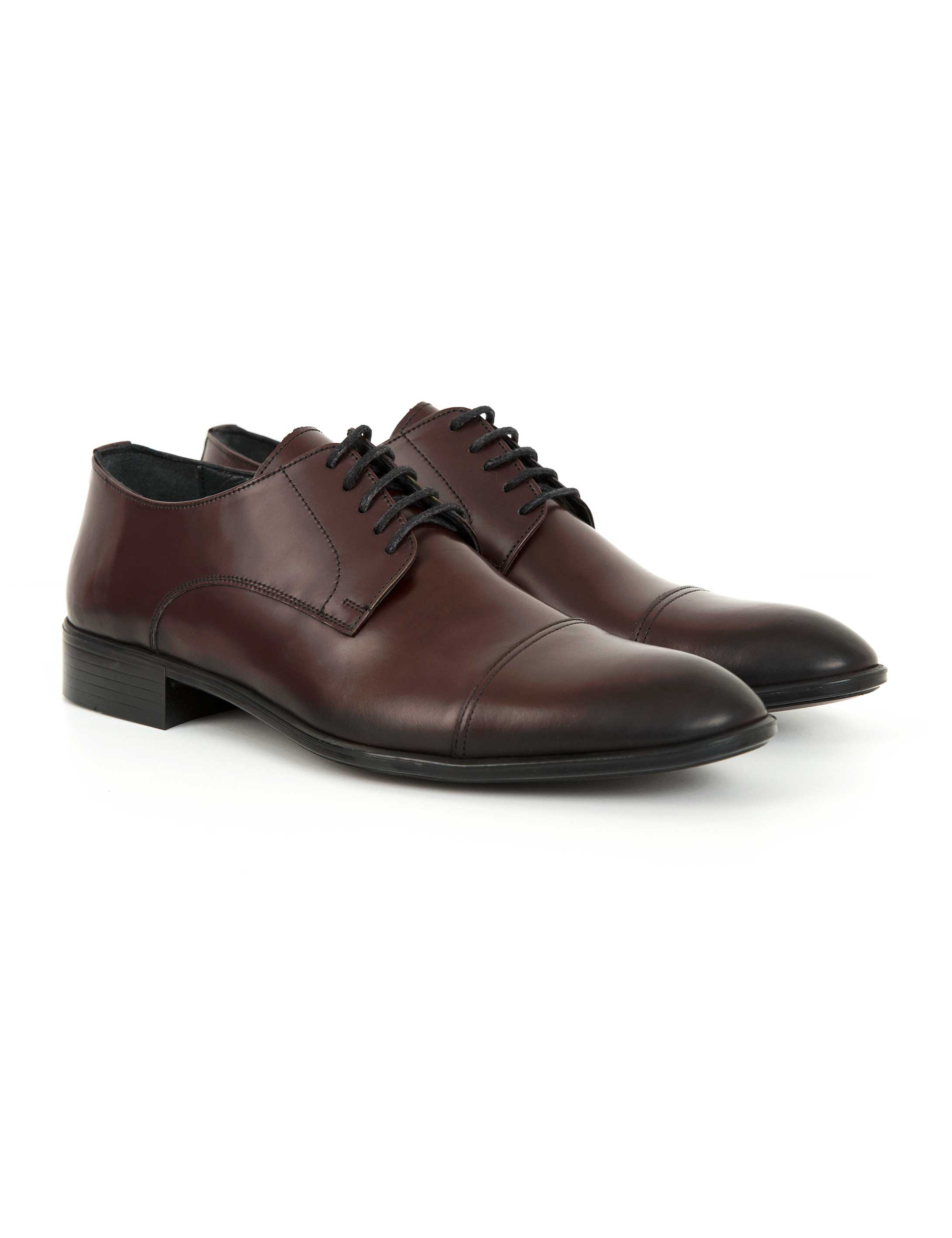 Bordo Klasik Ayakkabı - Image 6