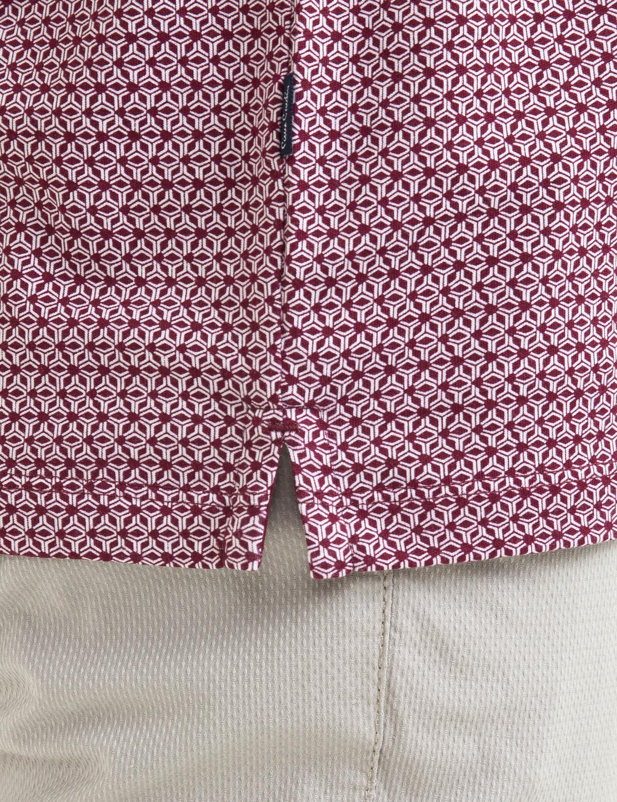 Kırmızı Regular Fit Polo Yaka Tişört - 50189491001