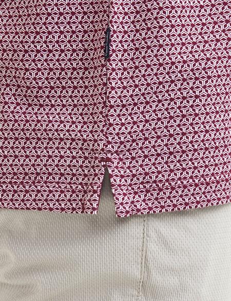 Kırmızı Regular Fit Polo Yaka Tişört - 50189491001