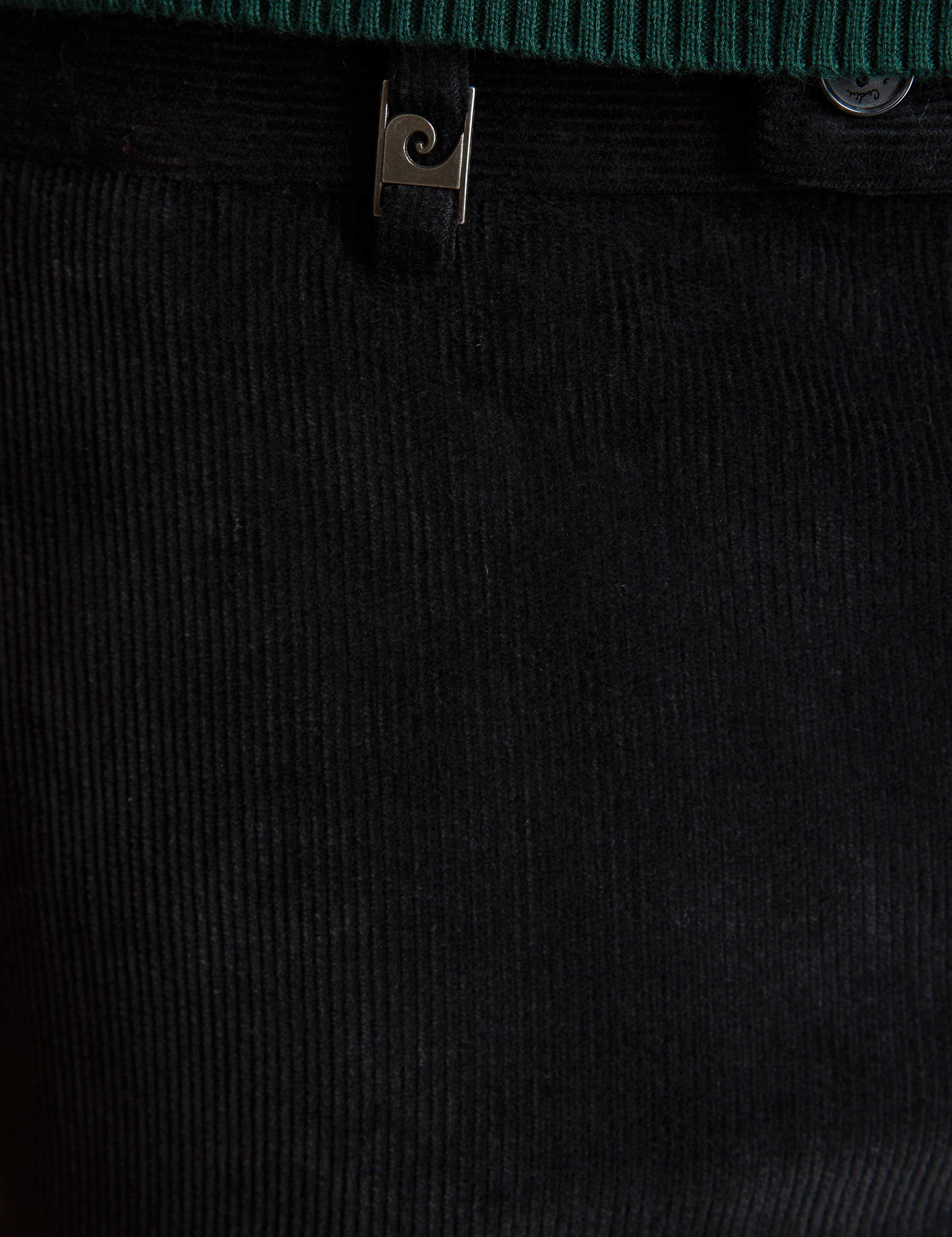 Siyah Slim Fit Kumaş Pantolon - Image 5