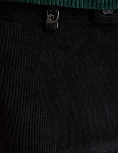 Siyah Slim Fit Kadife Pantolon - 50193020008