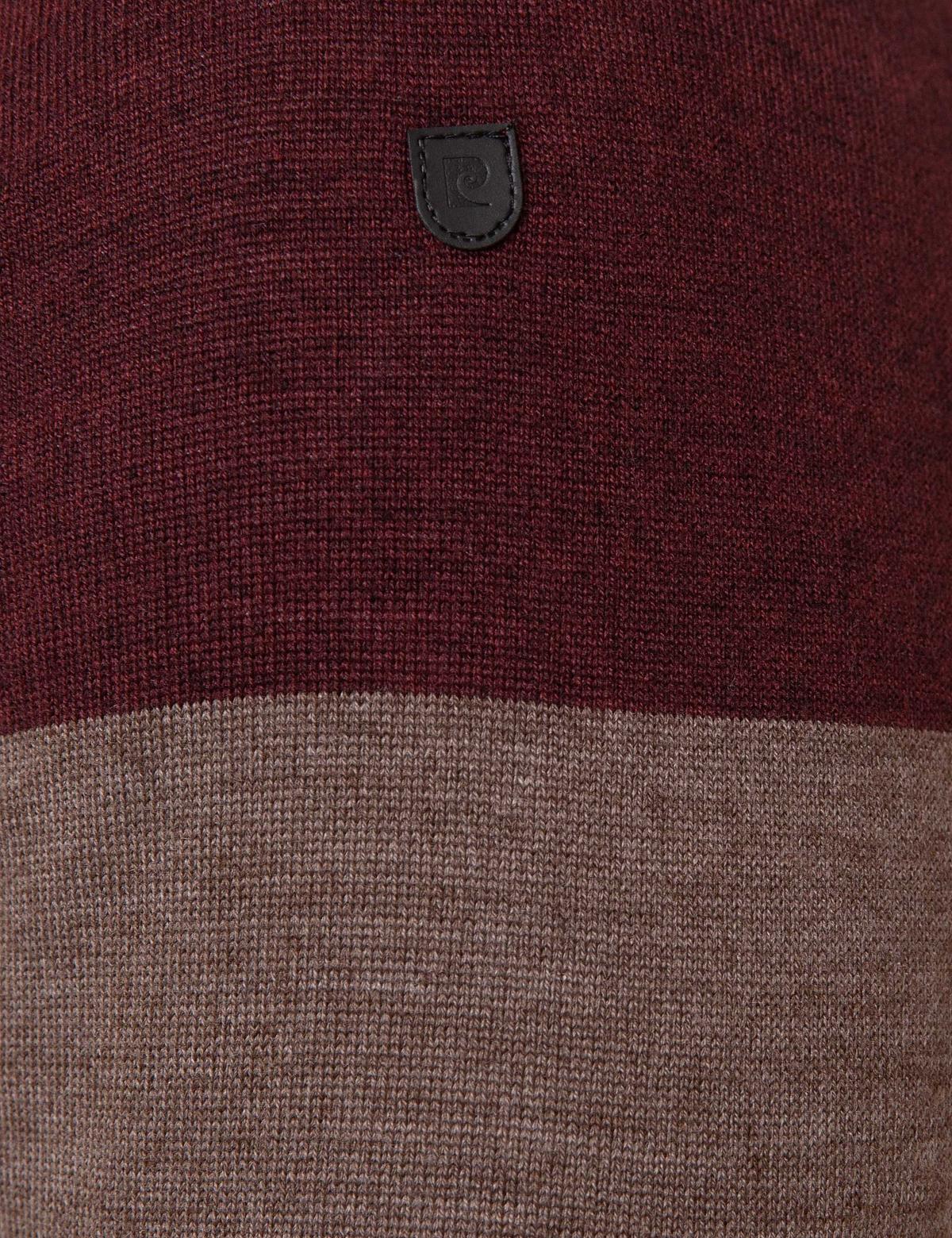 Bordo Slim Fit Kazak - 50193350033