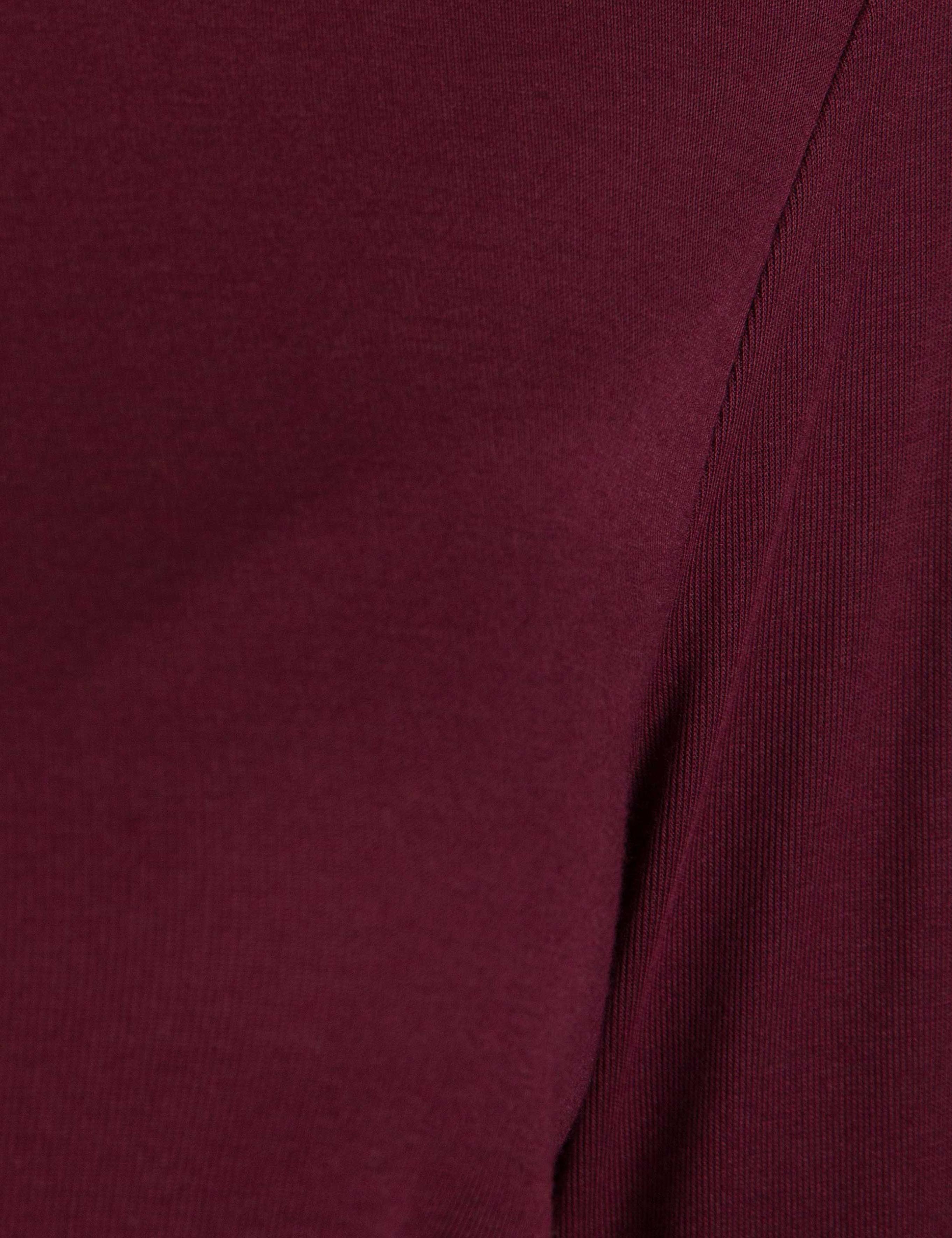 Bordo Slim Fit Tişört