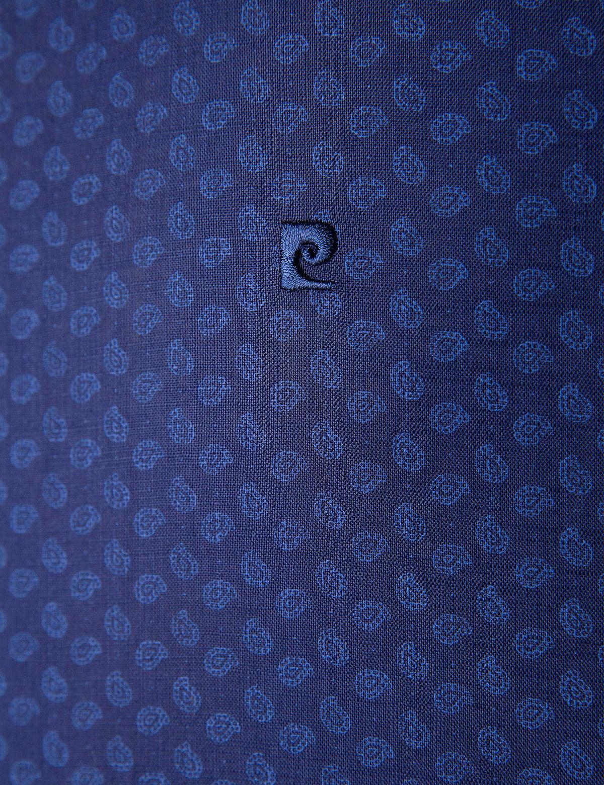 Lacivert Slim Fit Kısa Kollu Gömlek - 50205849036