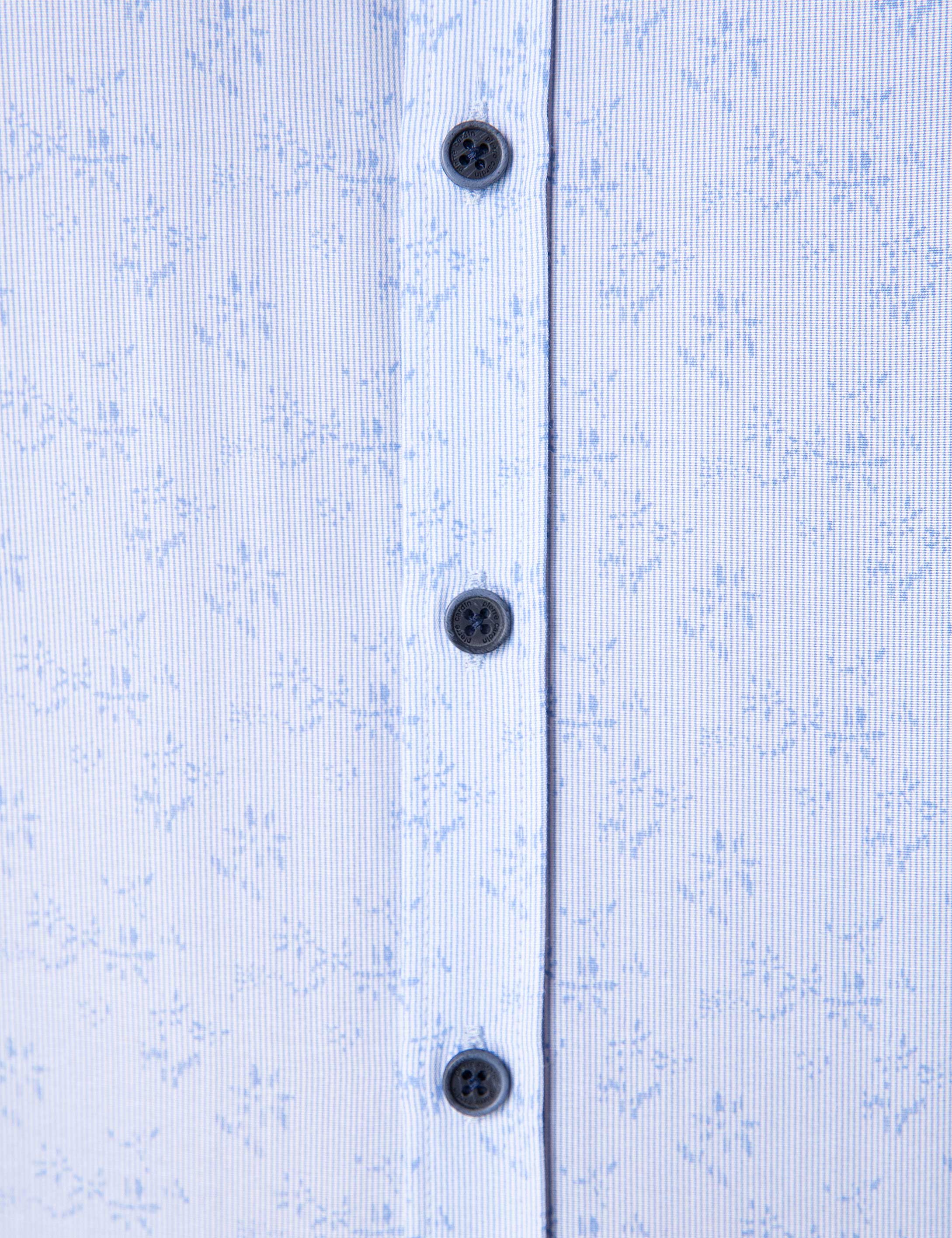 Mavi Slim Fit Gömlek - Image 6