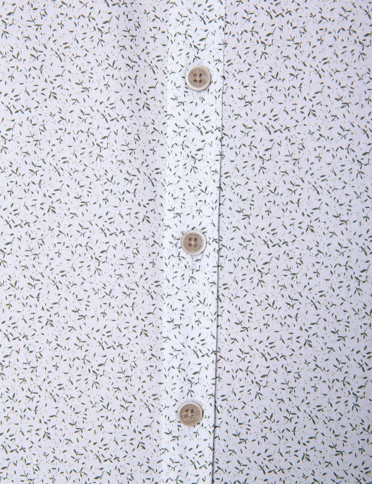 Yeşil Slim Fit Uzun Kollu Gömlek - 50205886011