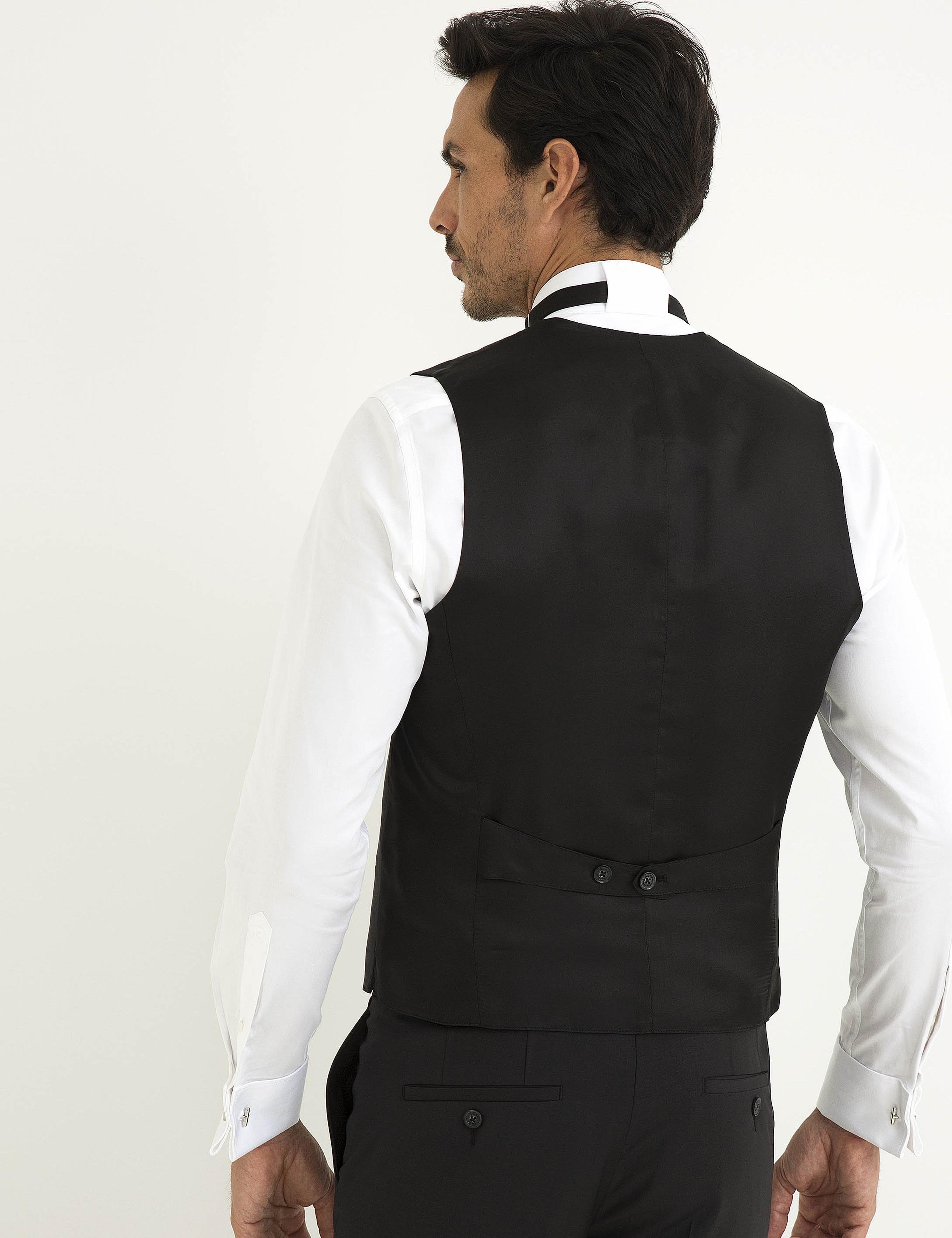 Siyah Damatlık Smokin