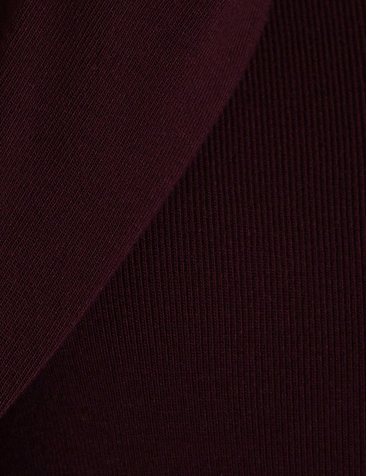 Bordo Triko Elbise - 50197589012