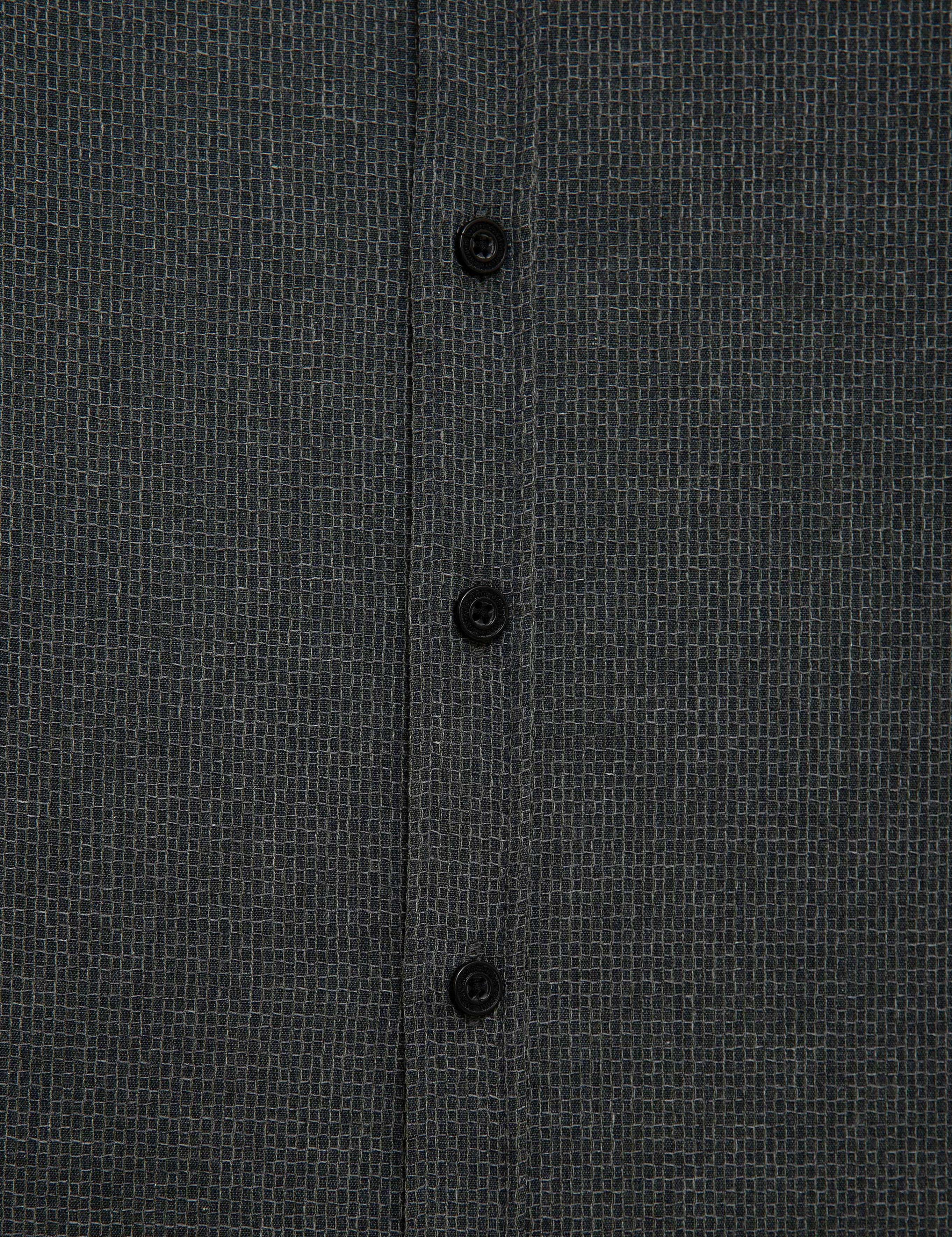 Koyu Yeşil Slim Fit Gömlek